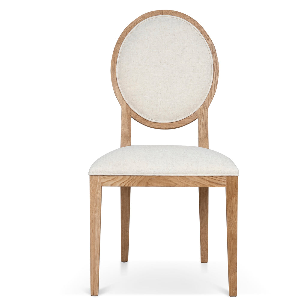 Natural Verona Dining Chair - Dawn Beige (Set of 2)