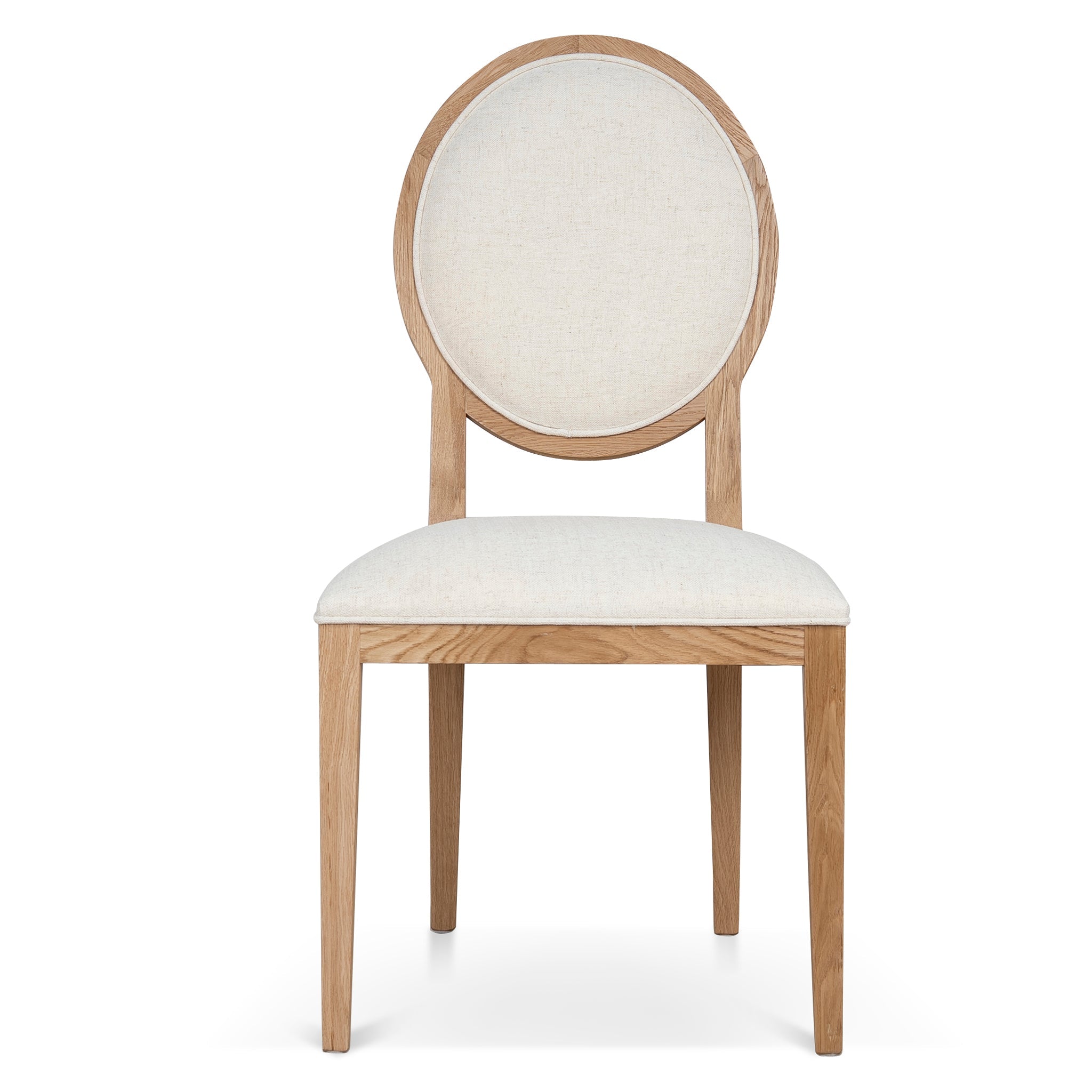 Natural Verona Dining Chair - Dawn Beige (Set of 2)