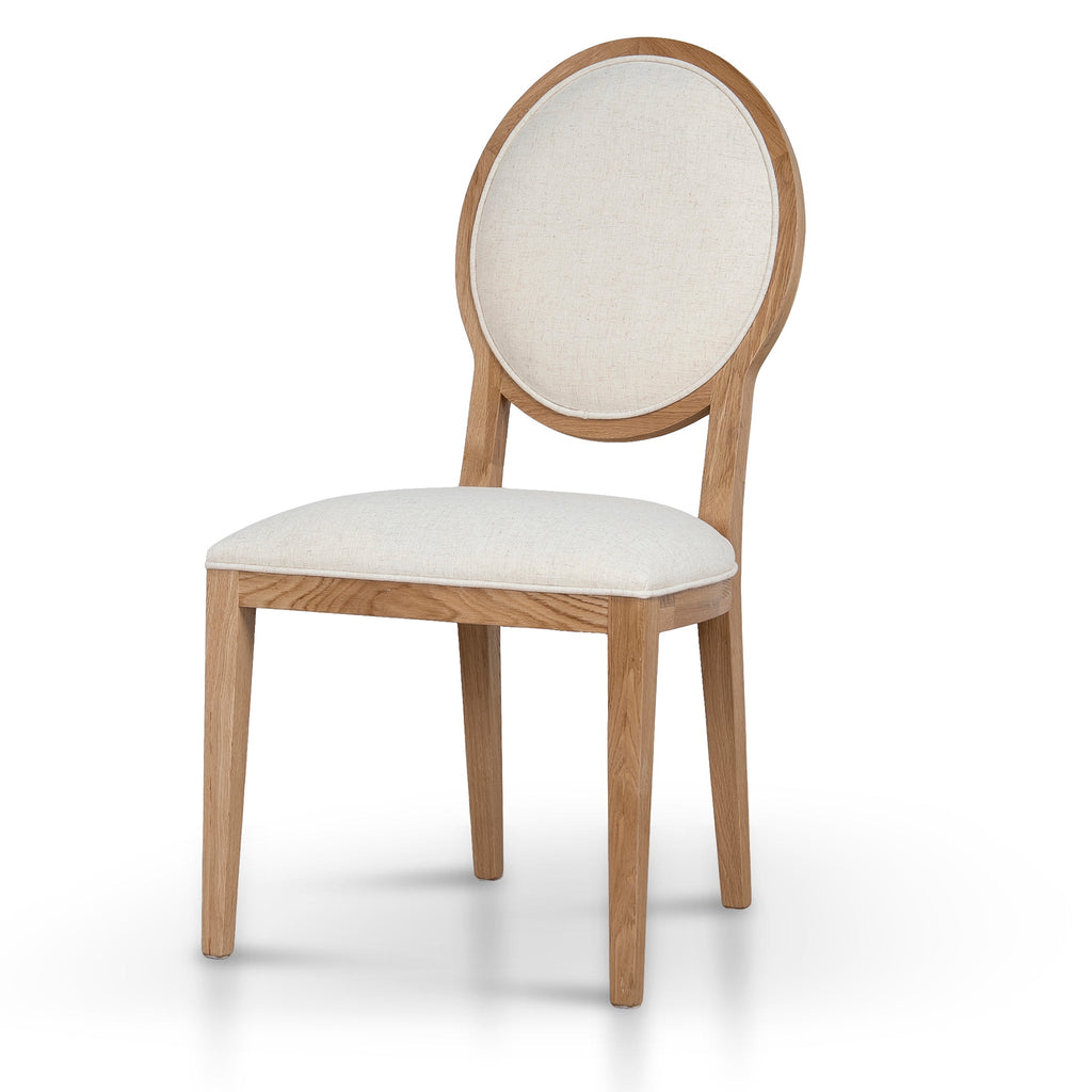 Natural Verona Dining Chair - Dawn Beige (Set of 2)