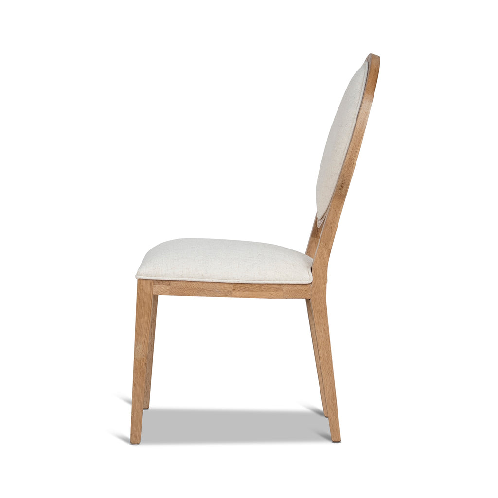 Natural Verona Dining Chair - Dawn Beige (Set of 2)