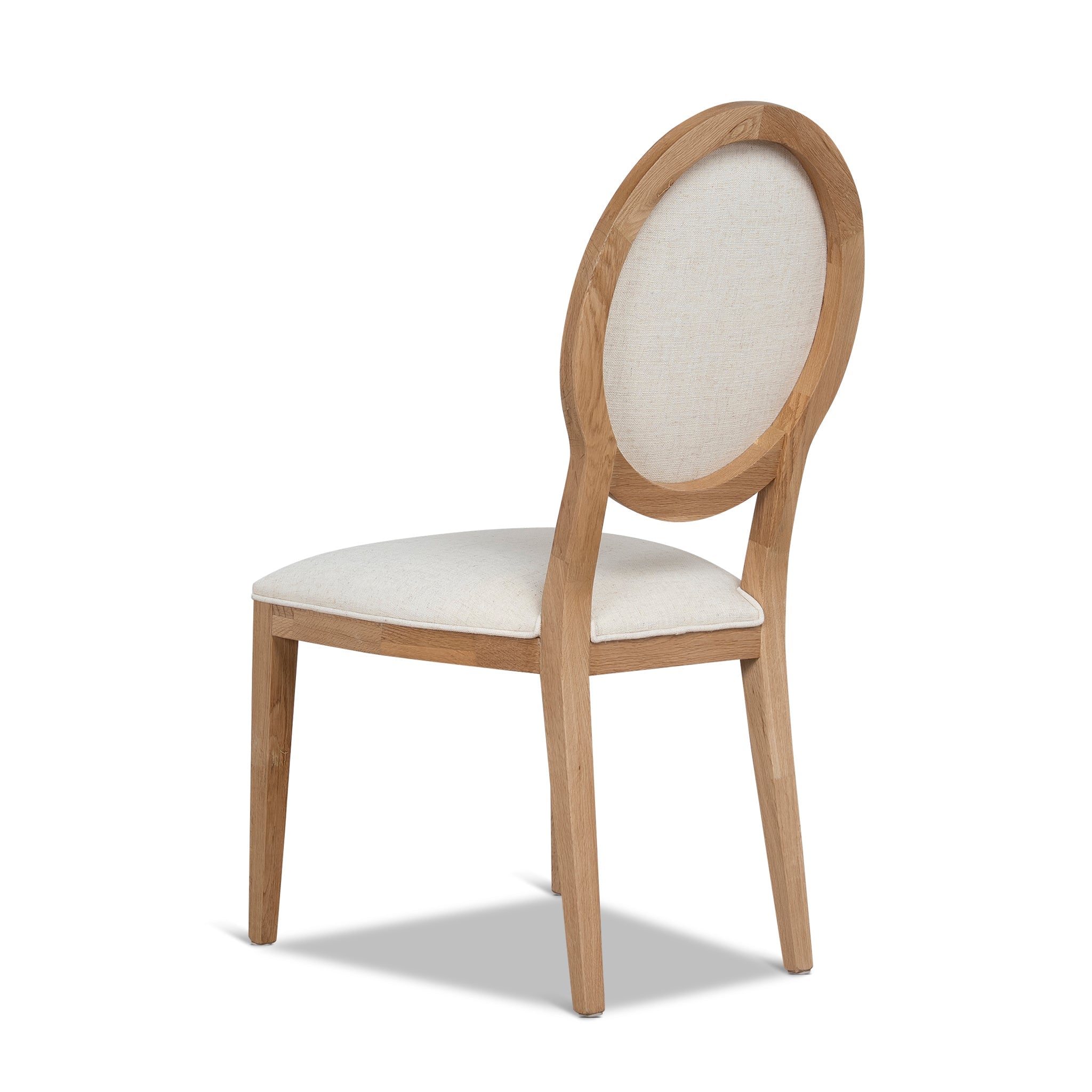 Natural Verona Dining Chair - Dawn Beige (Set of 2)