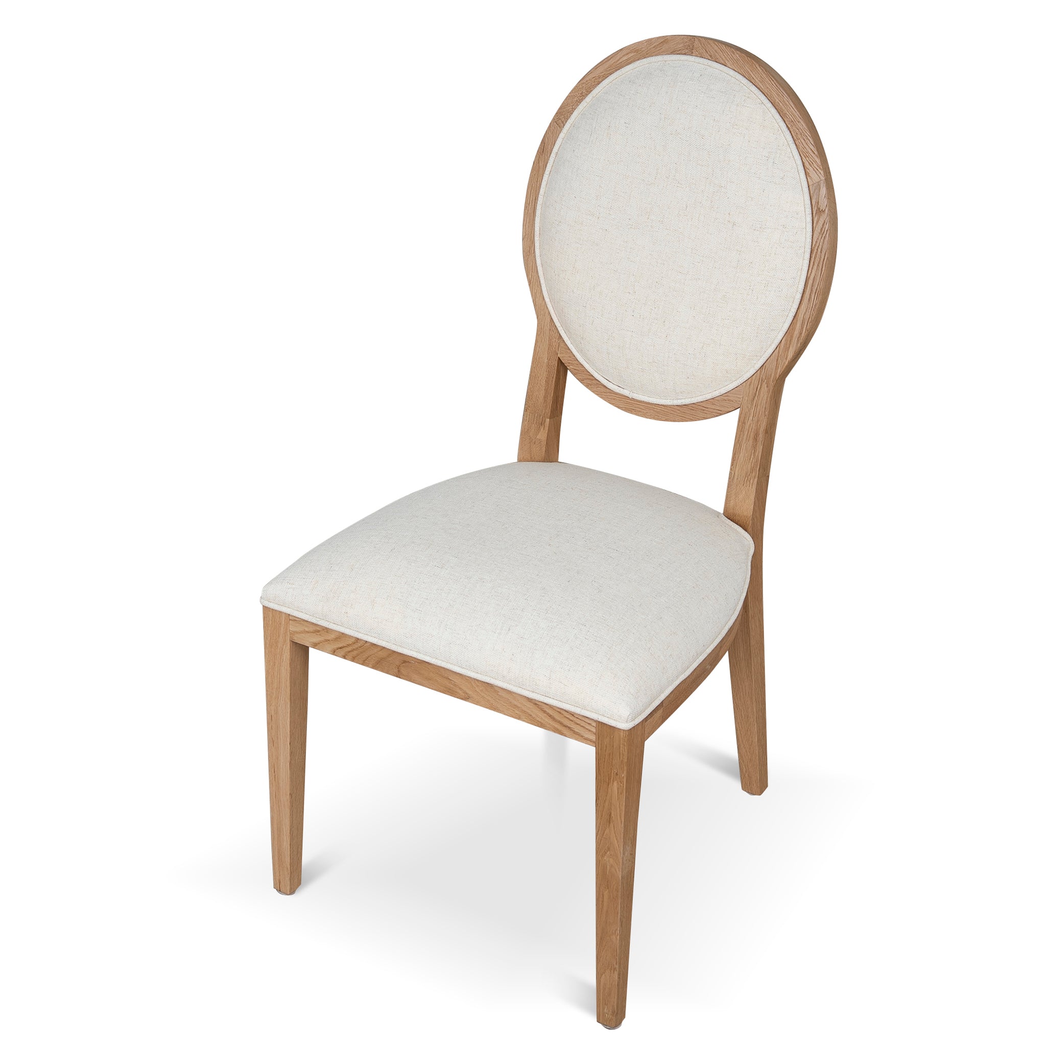 Natural Verona Dining Chair - Dawn Beige (Set of 2)