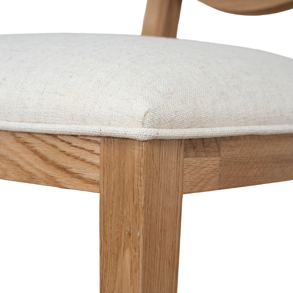 Natural Verona Dining Chair - Dawn Beige (Set of 2)