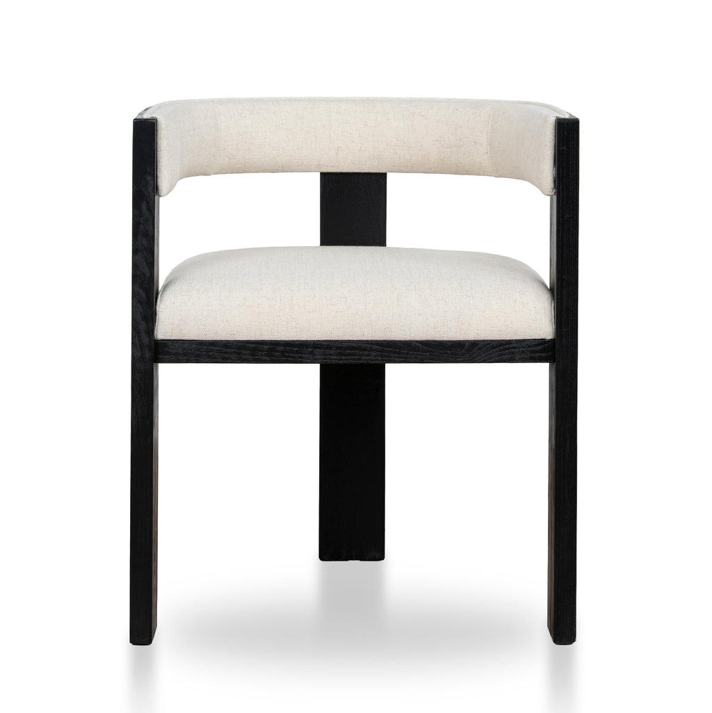 Black ELM Verona Dining Chair - Dawn Beige (Set of 2)