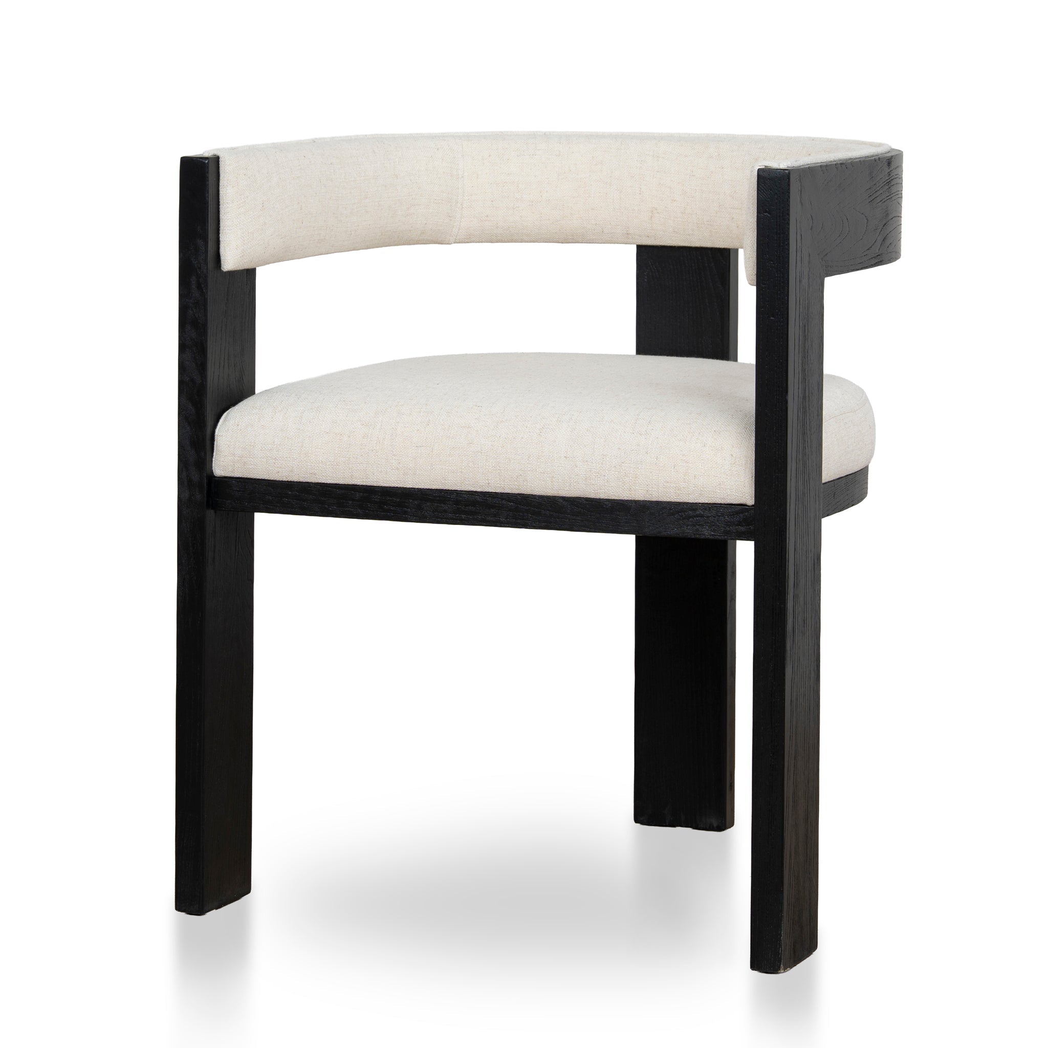 Black ELM Verona Dining Chair - Dawn Beige (Set of 2)