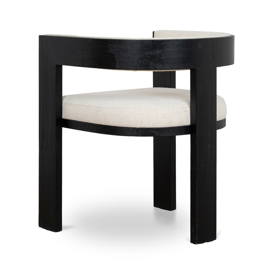 Black ELM Verona Dining Chair - Dawn Beige (Set of 2)