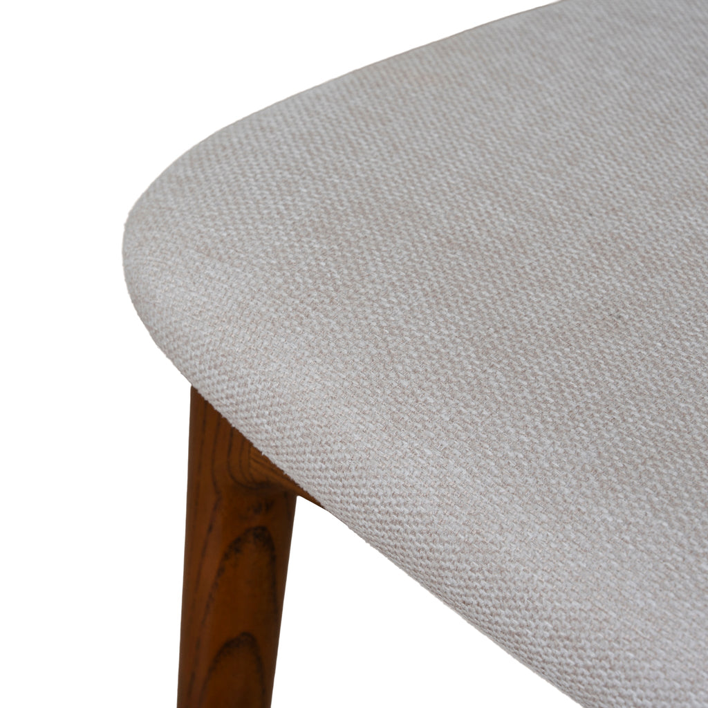 Walnut Verona Dining Chair - Naxos Beige (Set of 2)