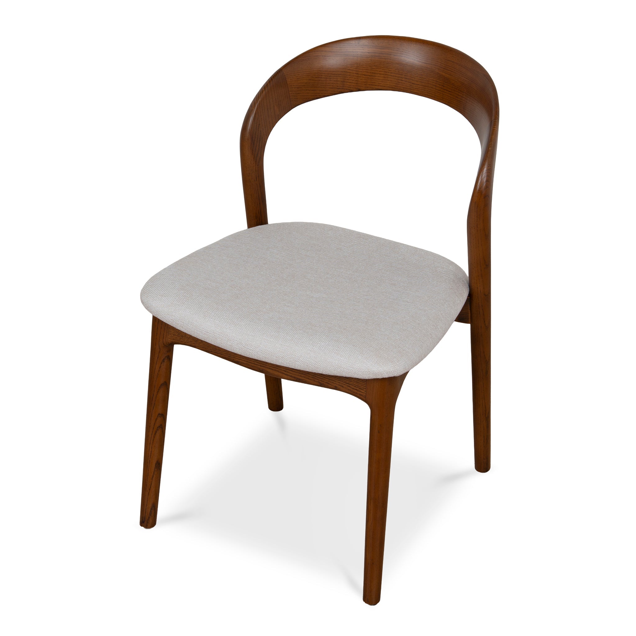 Walnut Verona Dining Chair - Naxos Beige (Set of 2)