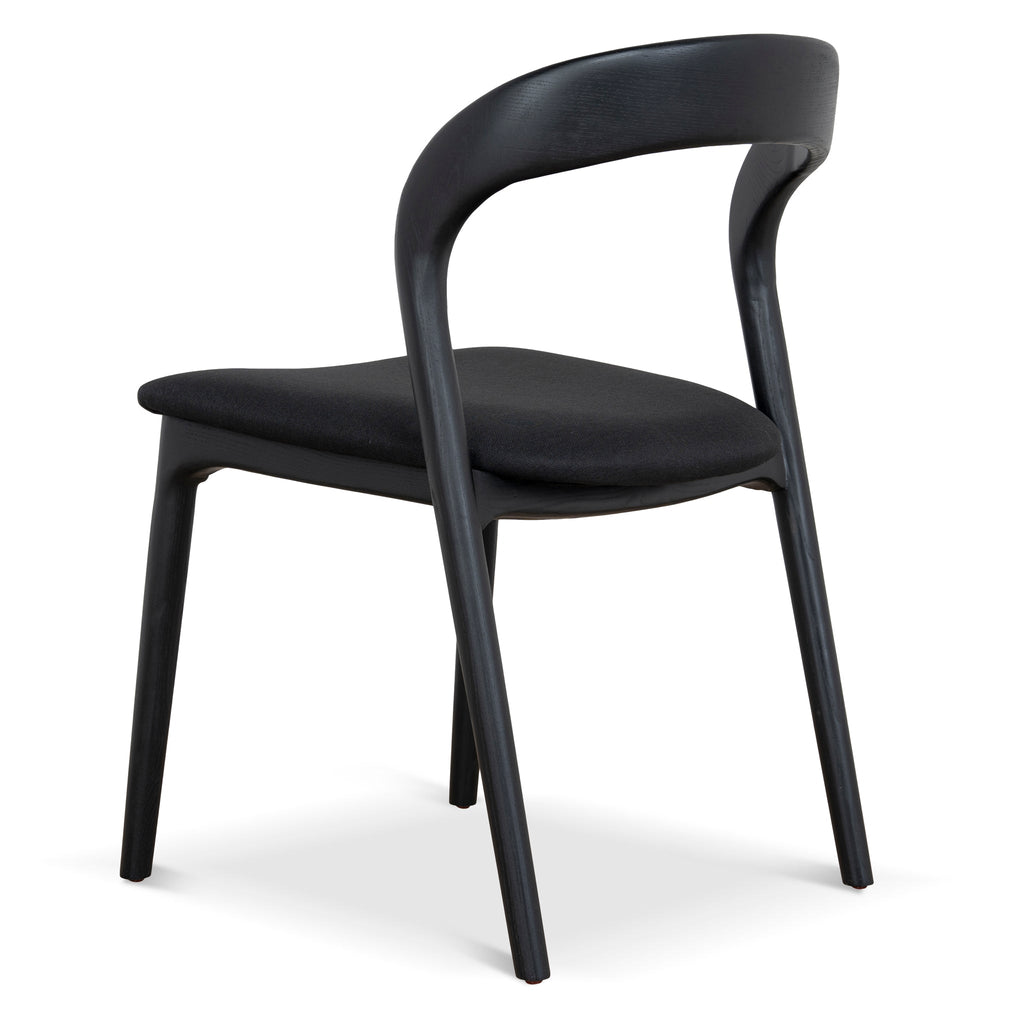 Verona Dining Chair - Full Black (Set of 2)