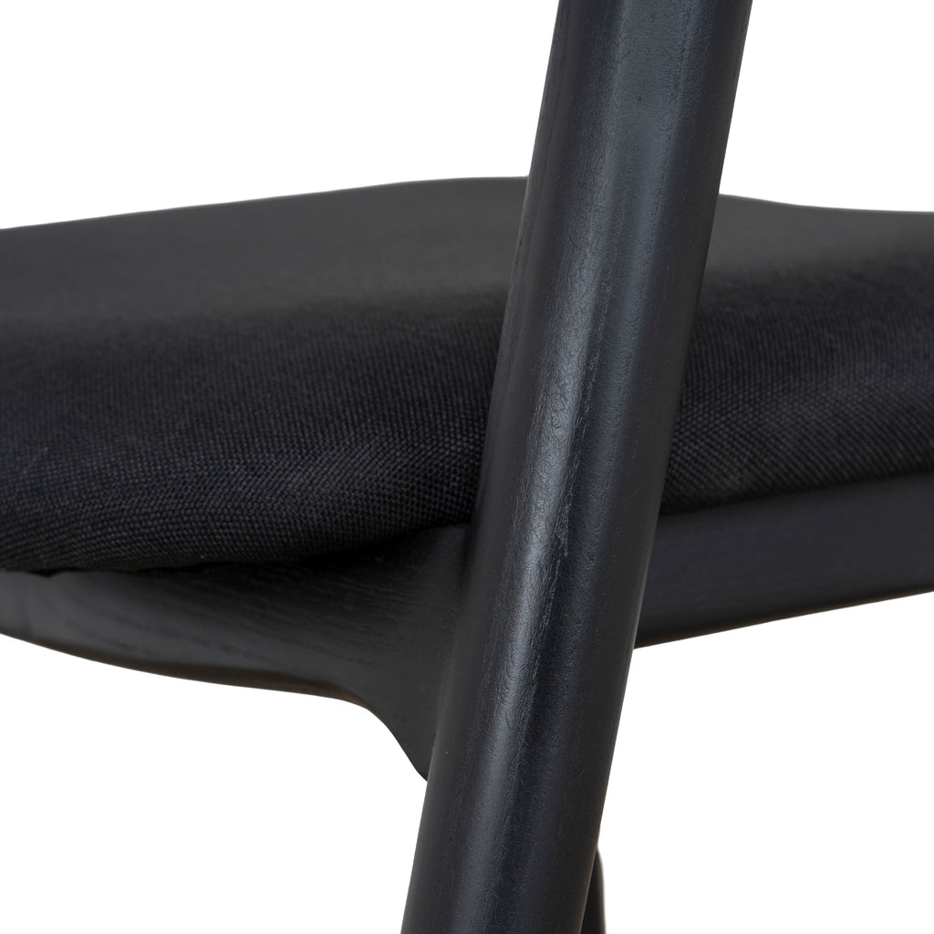 Verona Dining Chair - Full Black (Set of 2)