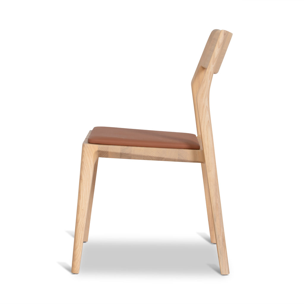 Natural Verona Dining Chair - Naxos Tan (Set of 2)