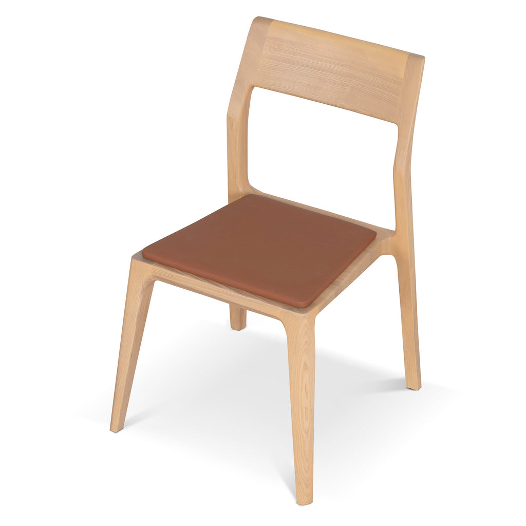 Natural Verona Dining Chair - Naxos Tan (Set of 2)