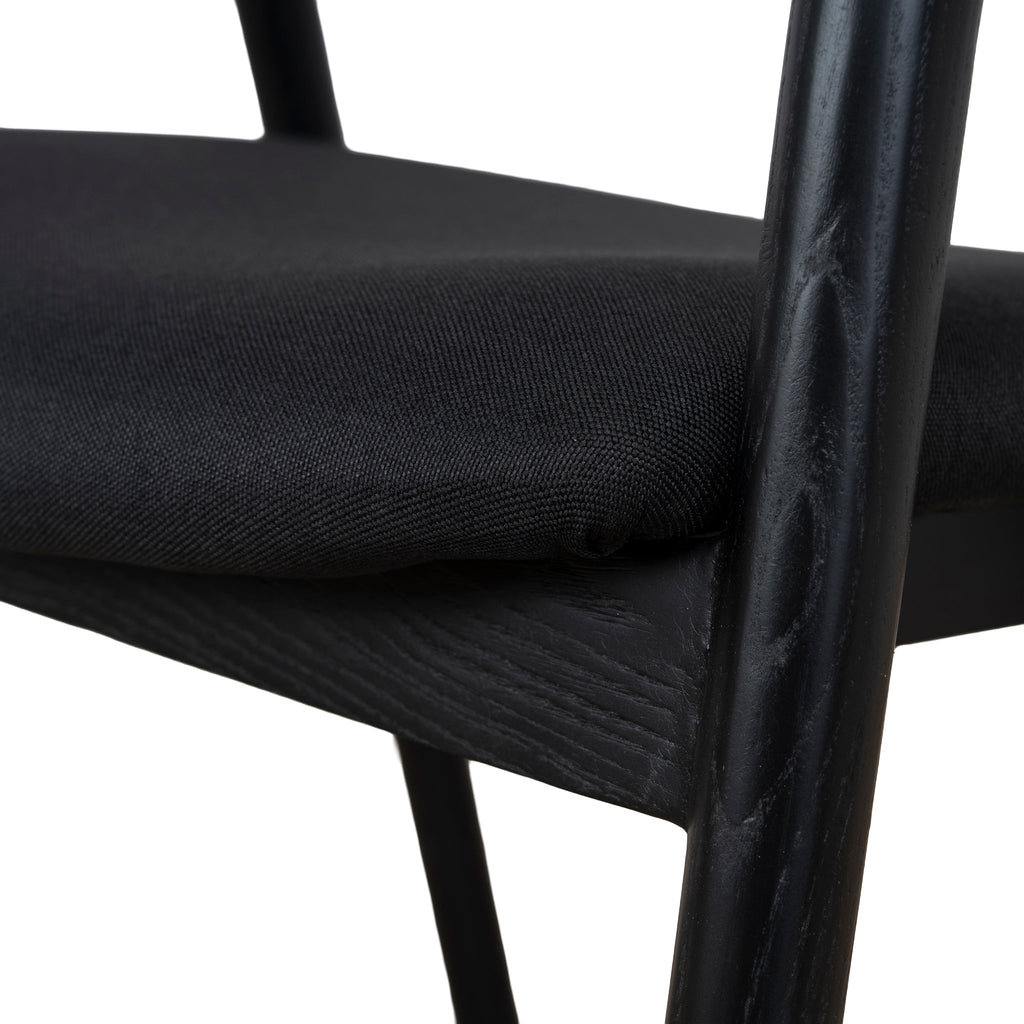 Verona Dining Chair - Full Black (Set of 2)