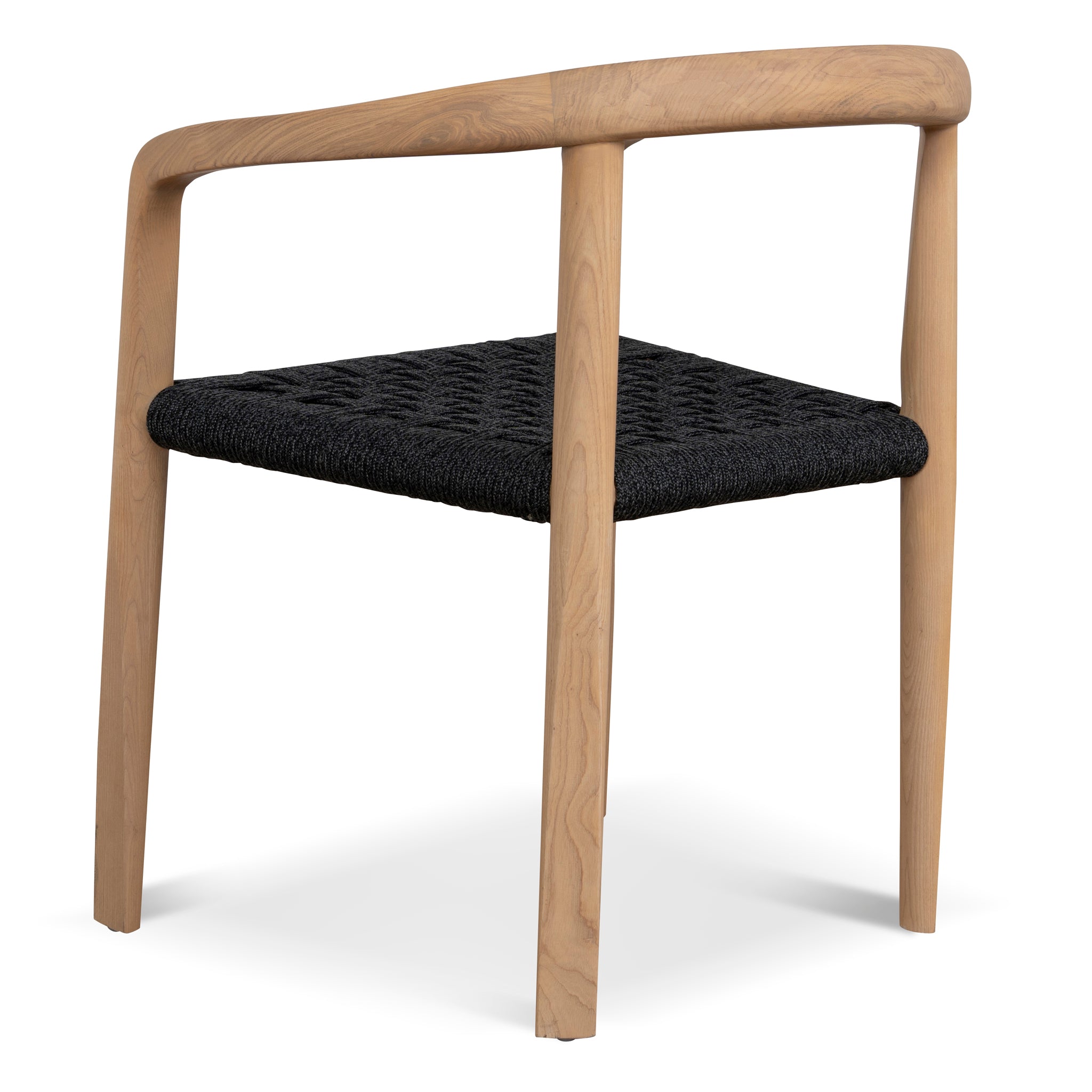 Natural Verona Dining Chair - Naxos Charcoal Rope (Set of 2)