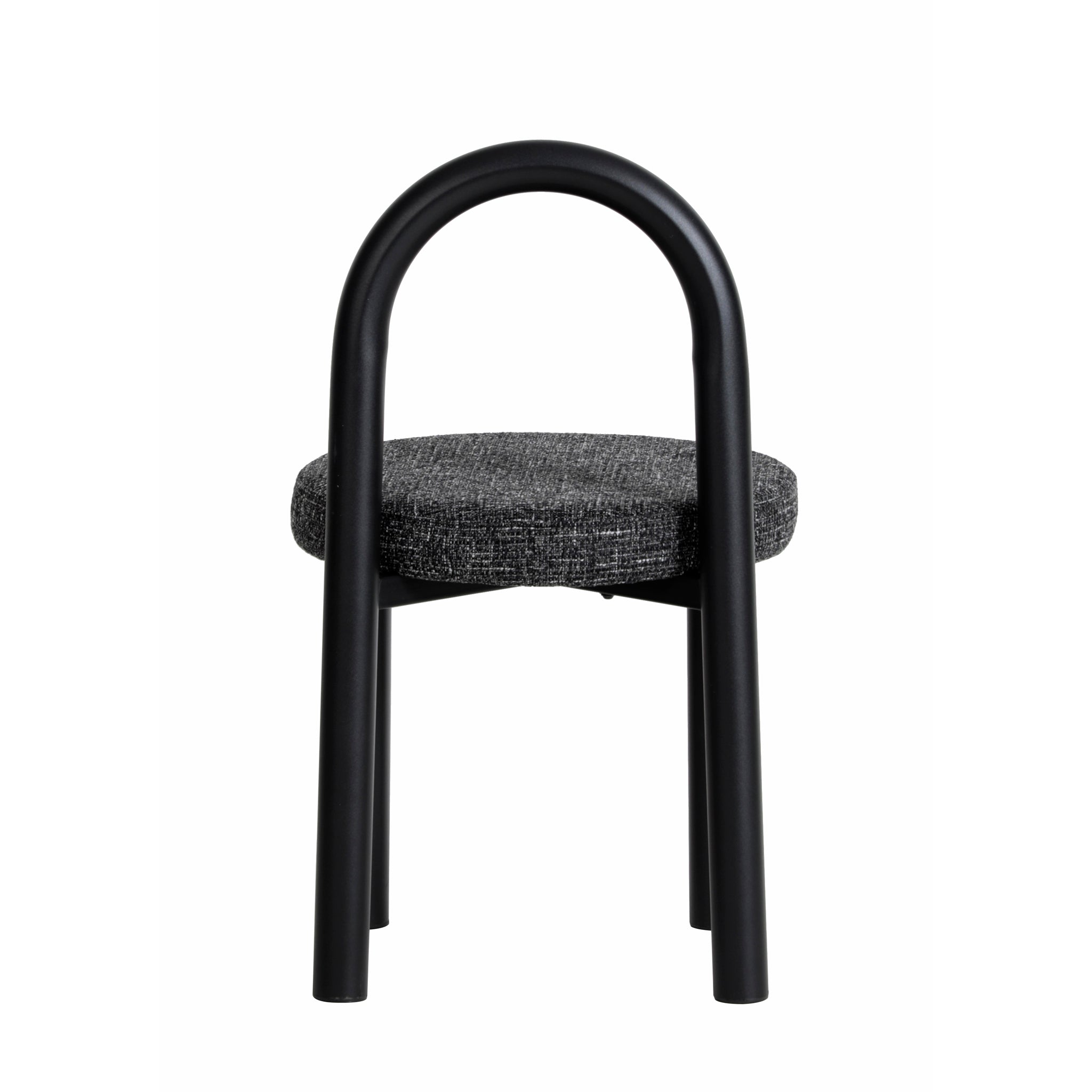 Black Verona Dining Chair - Field Charcoal (Set of 2)