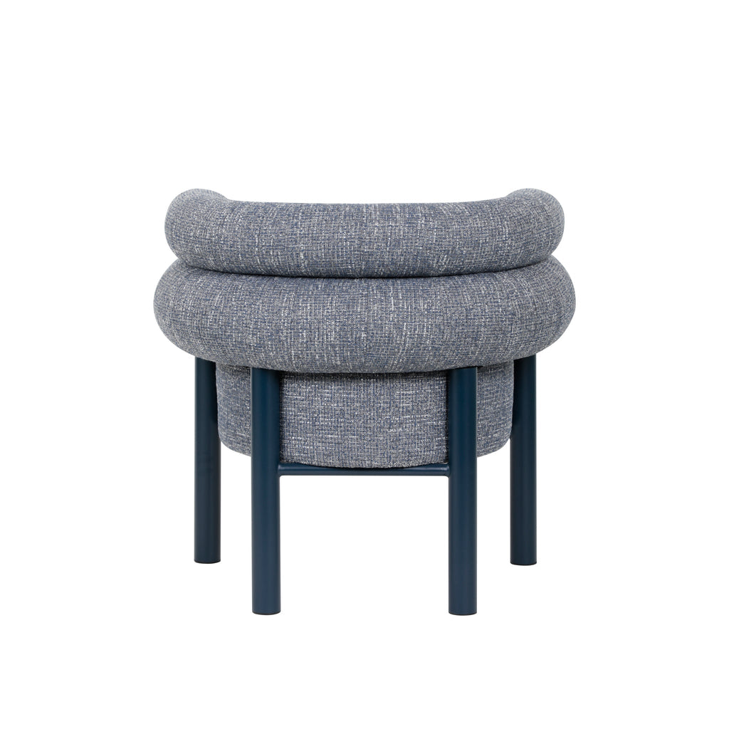 Navy Armchair - Prussian Blue