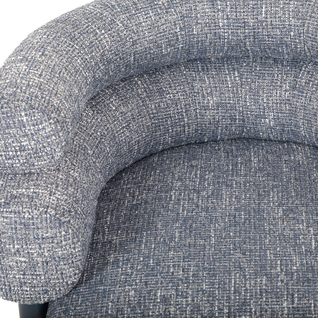 Navy Armchair - Prussian Blue