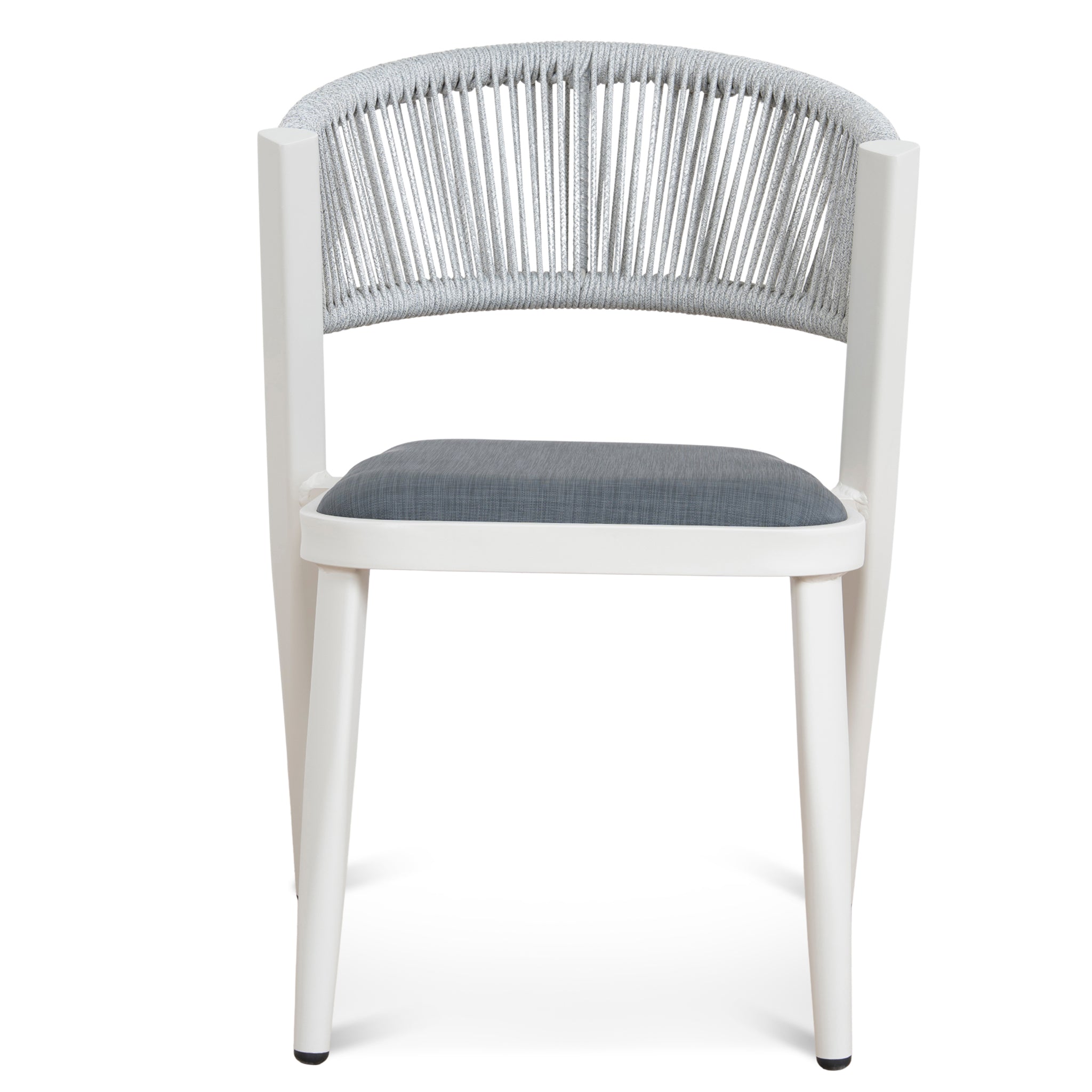 Sand White Outdoor Verona Dining Chair - Grey (Set of 2)