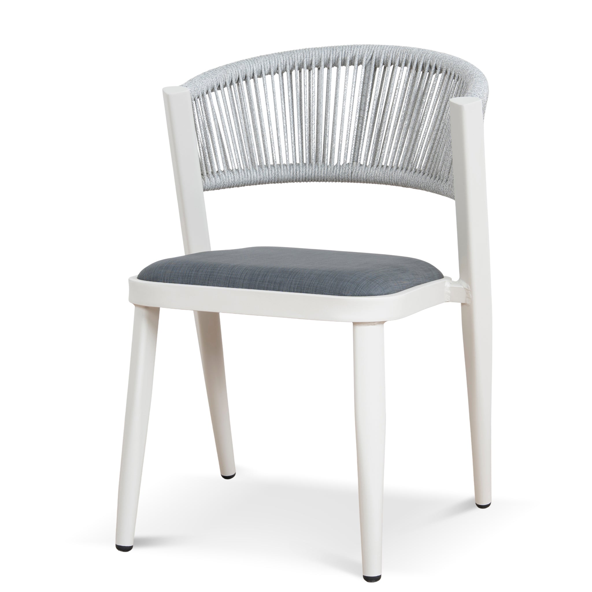 Sand White Outdoor Verona Dining Chair - Grey (Set of 2)
