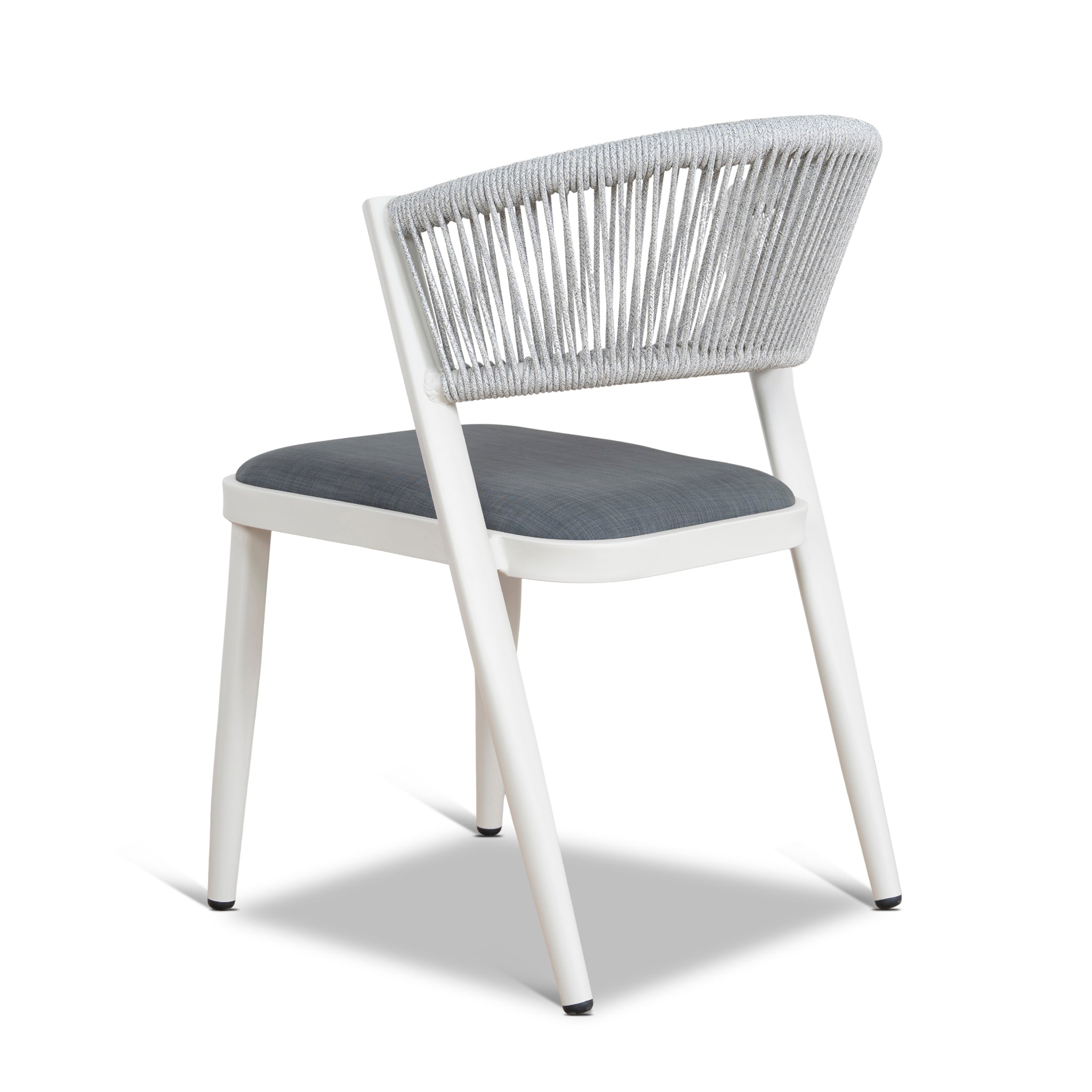 Sand White Outdoor Verona Dining Chair - Grey (Set of 2)