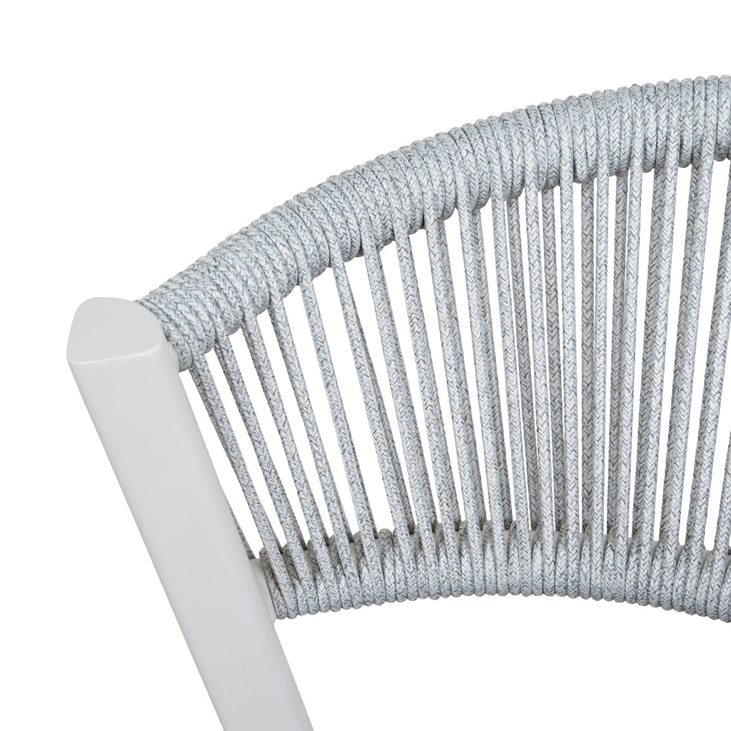 Sand White Outdoor Verona Dining Chair - Grey (Set of 2)