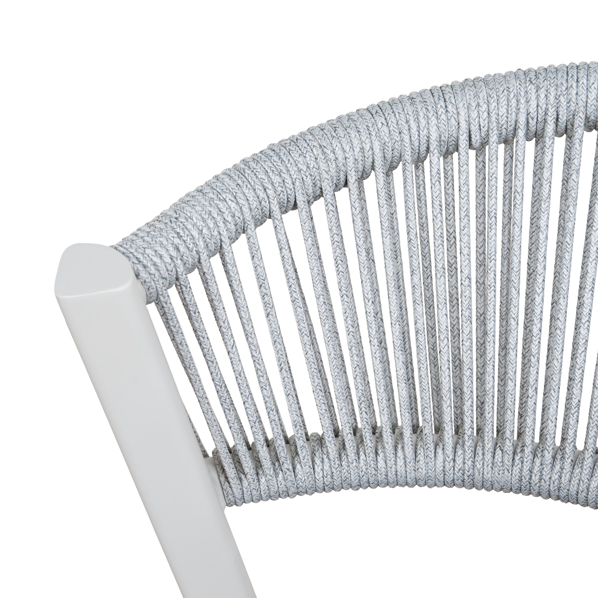 Sand White Outdoor Verona Dining Chair - Grey (Set of 2)