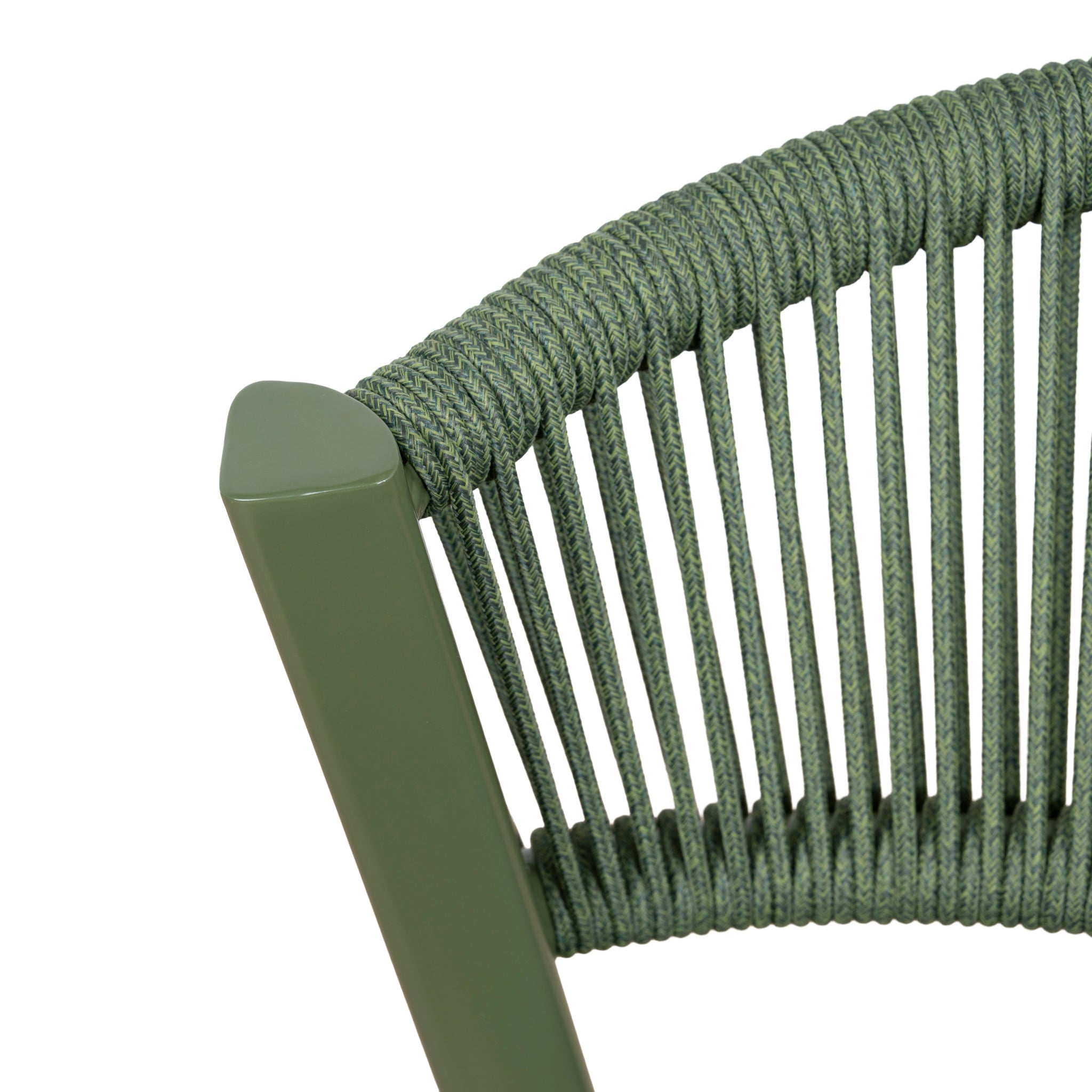 Army Green Outdoor Verona Dining Chair - Grey (Set of 2)