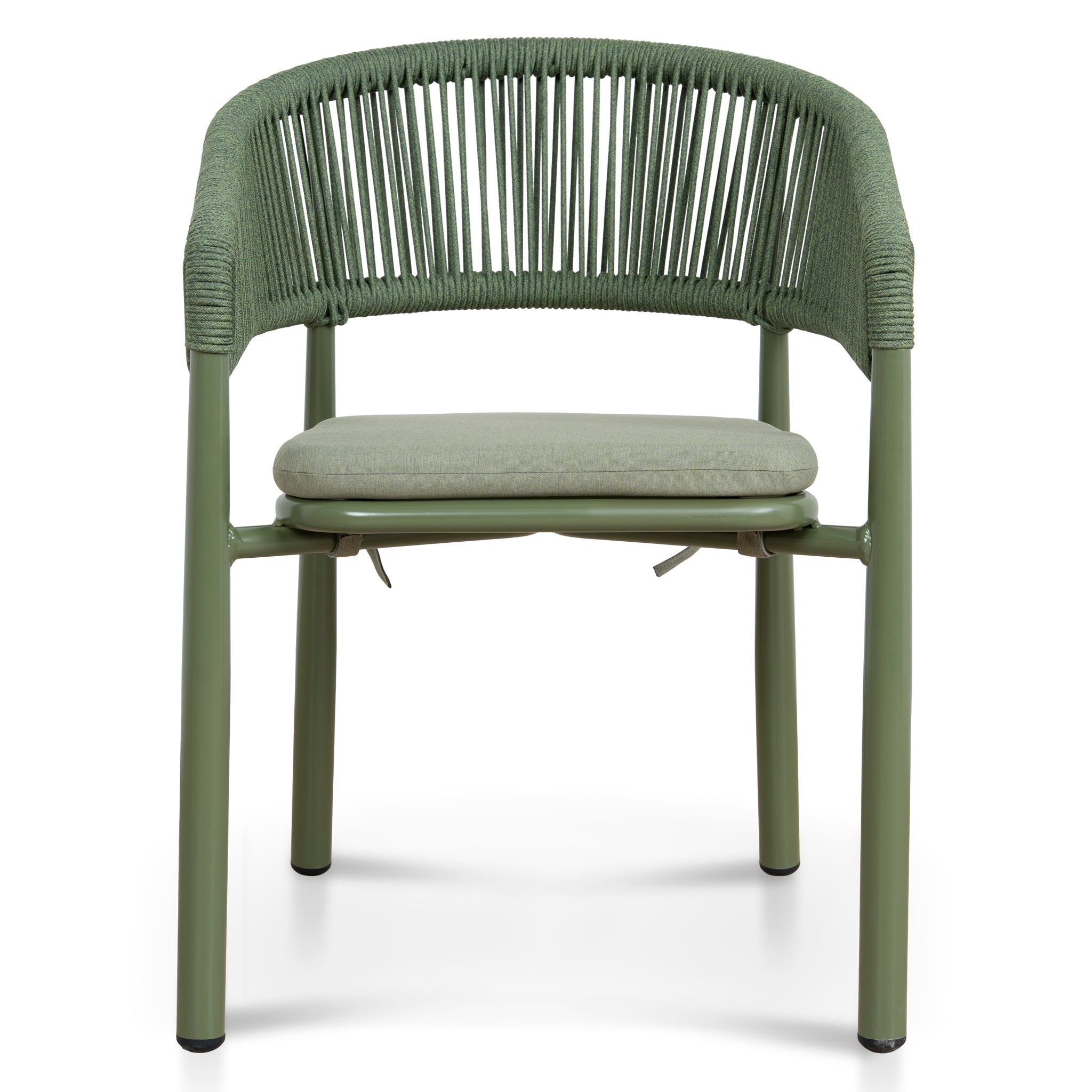 Outdoor Verona Dining Chair - Army Green (Set of 2)