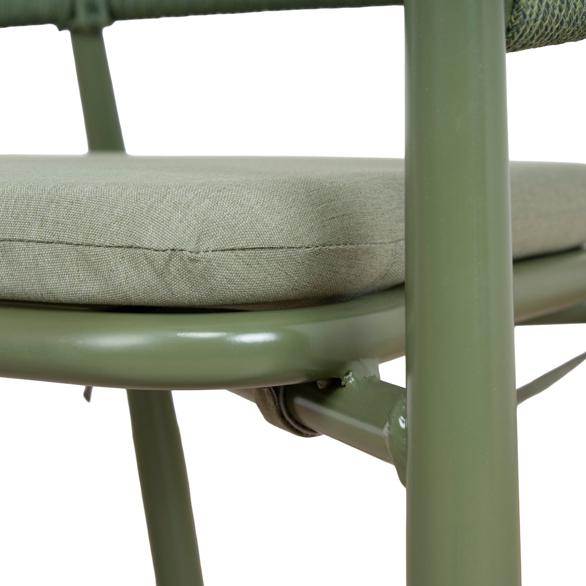 Outdoor Verona Dining Chair - Army Green (Set of 2)