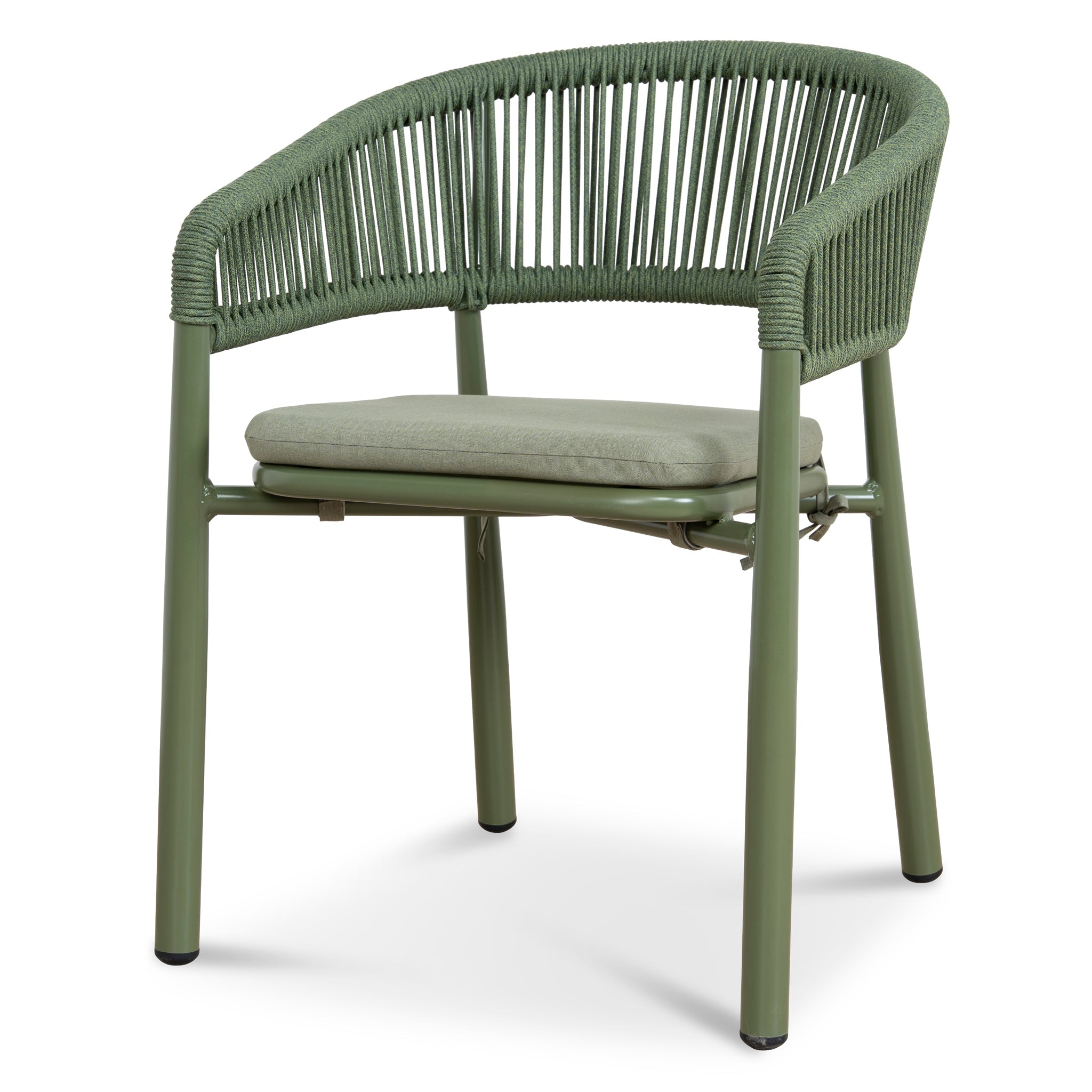 Outdoor Verona Dining Chair - Army Green (Set of 2)