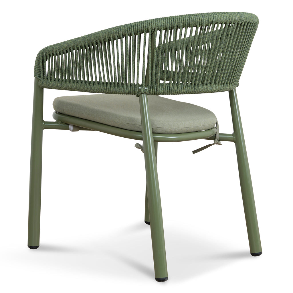 Outdoor Verona Dining Chair - Army Green (Set of 2)