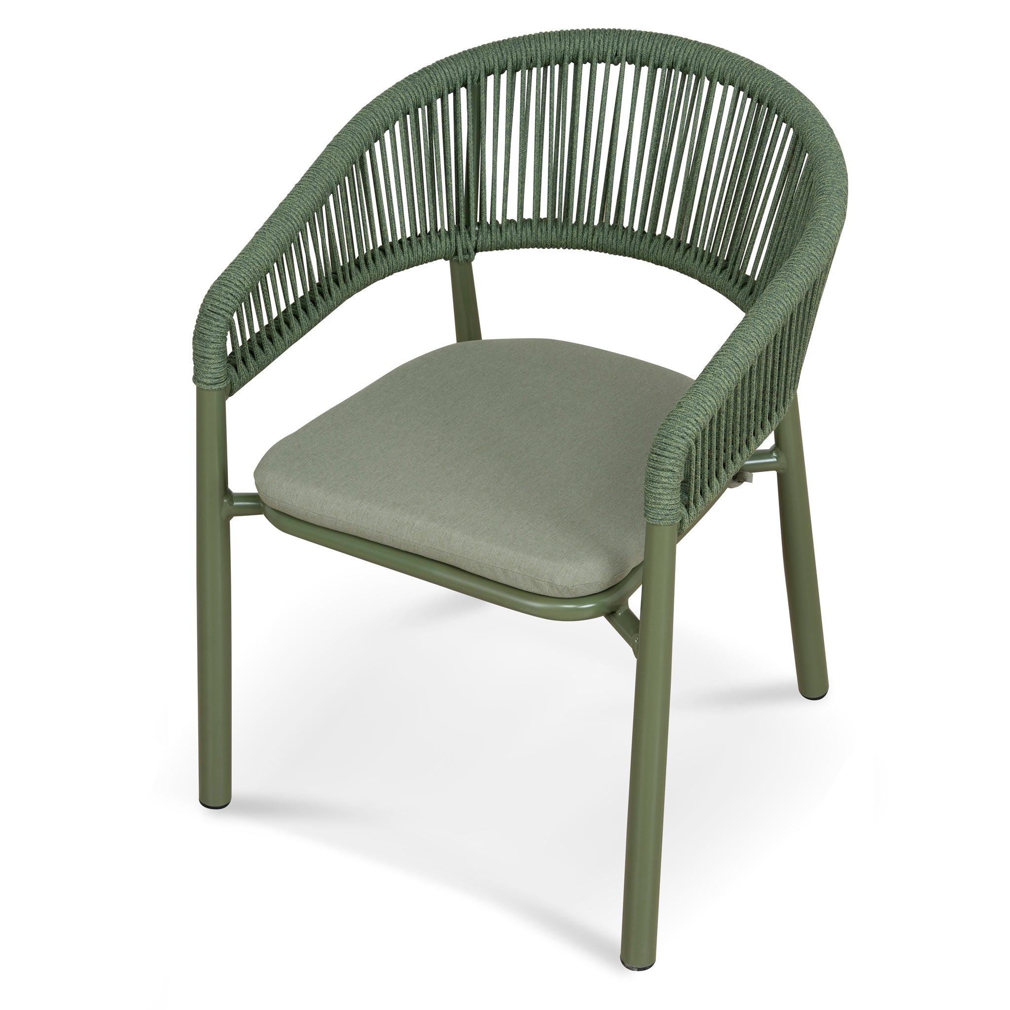 Outdoor Verona Dining Chair - Army Green (Set of 2)