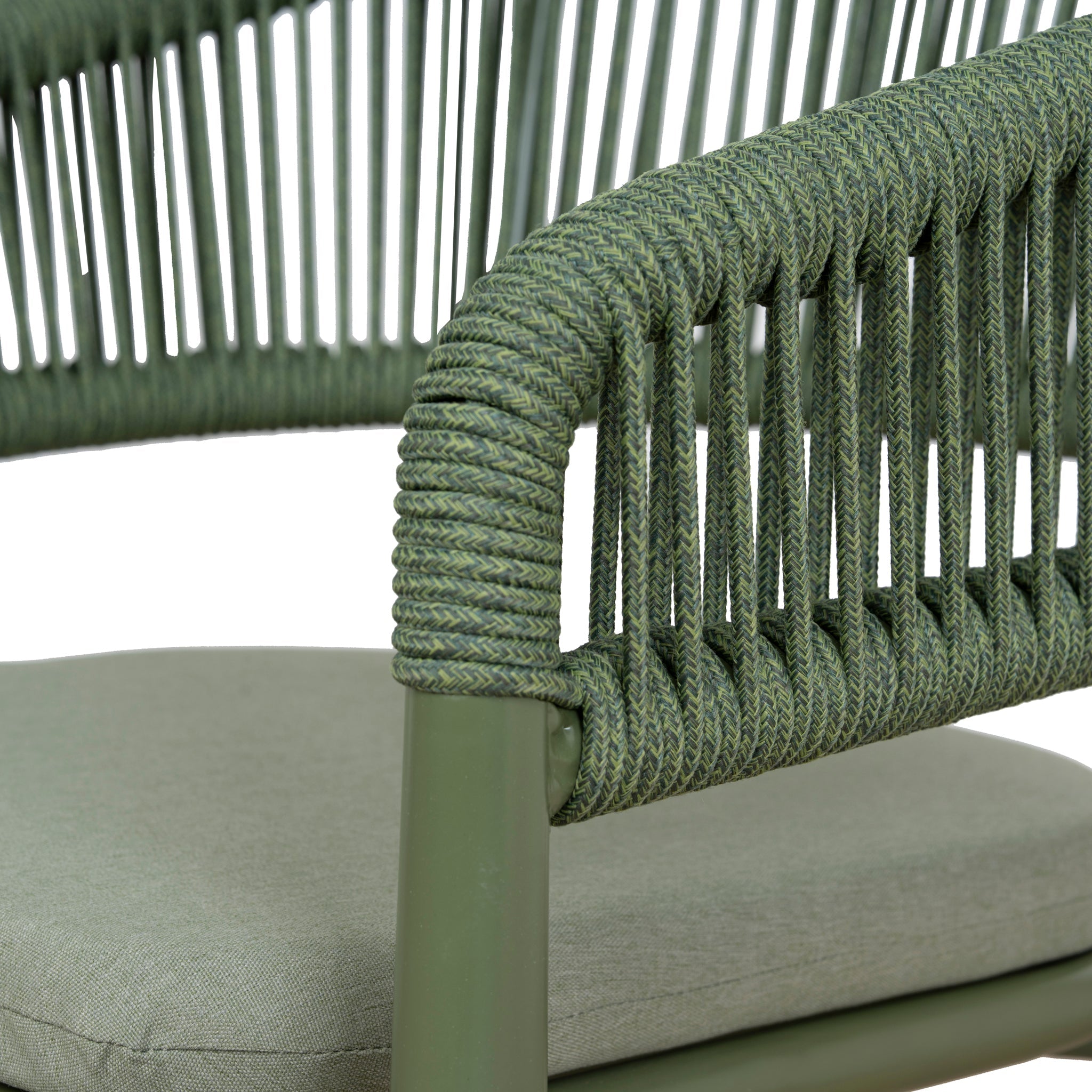 Outdoor Verona Dining Chair - Army Green (Set of 2)