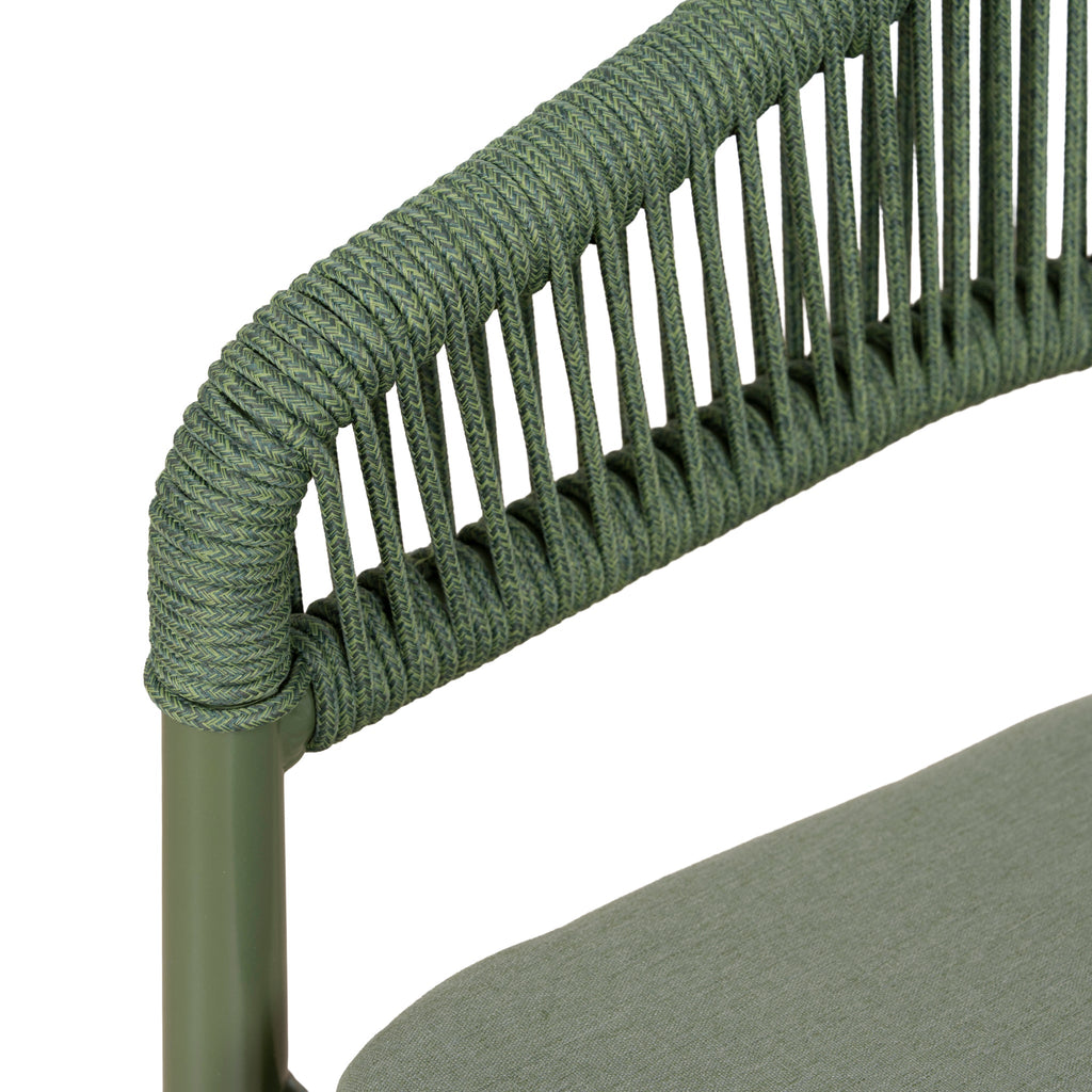 Outdoor Verona Dining Chair - Army Green (Set of 2)