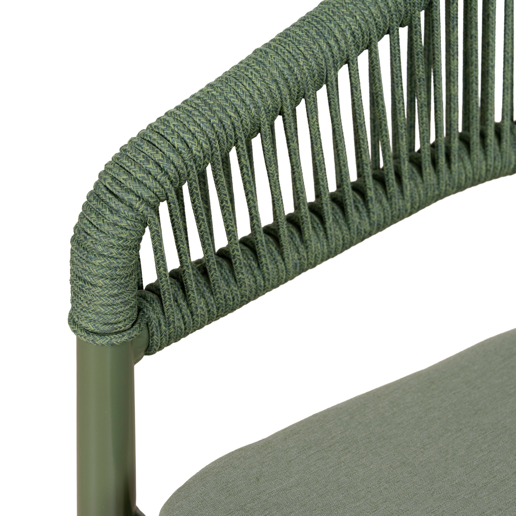 Outdoor Verona Dining Chair - Army Green (Set of 2)