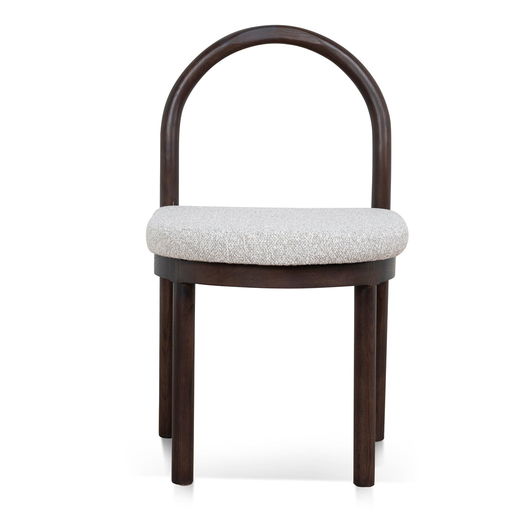 Brown Verona Dining Chair - Clay Grey (Set of 2)
