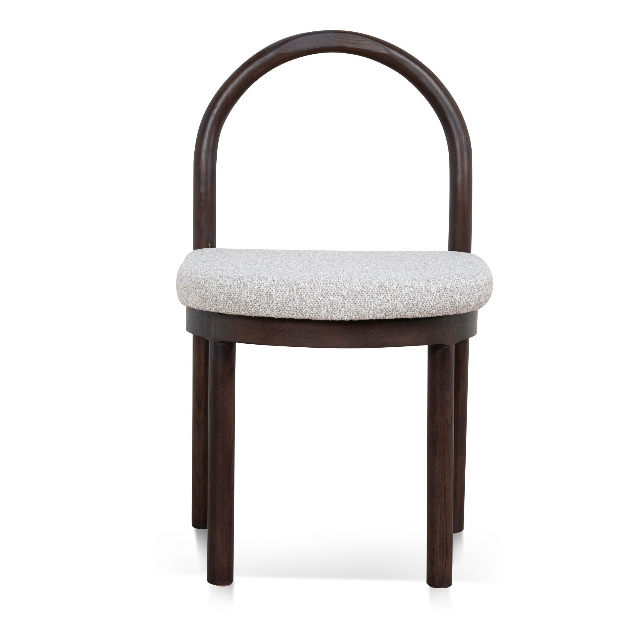 Brown Verona Dining Chair - Clay Grey (Set of 2)