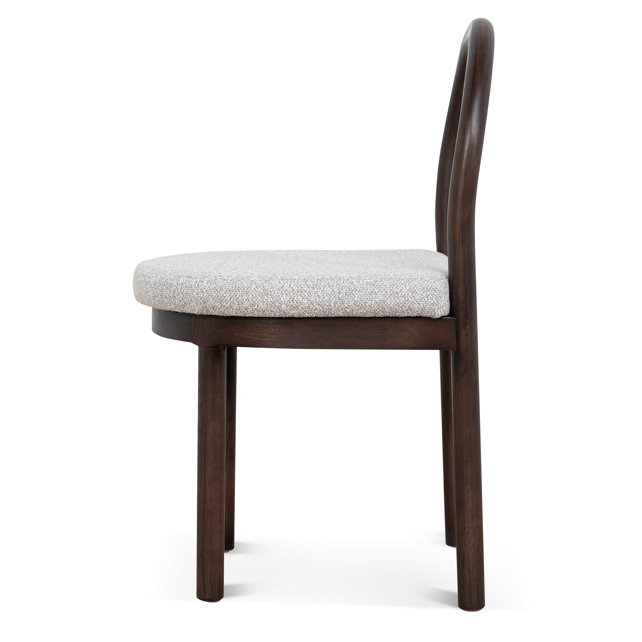 Brown Verona Dining Chair - Clay Grey (Set of 2)