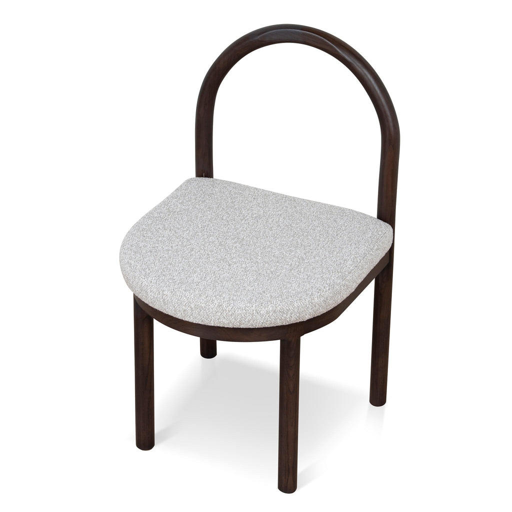 Brown Verona Dining Chair - Clay Grey (Set of 2)