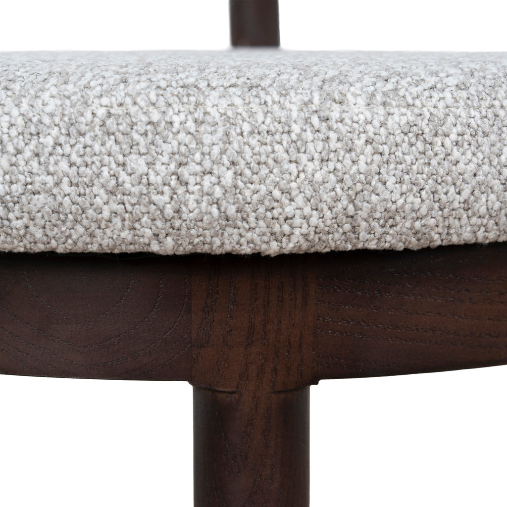 Brown Verona Dining Chair - Clay Grey (Set of 2)