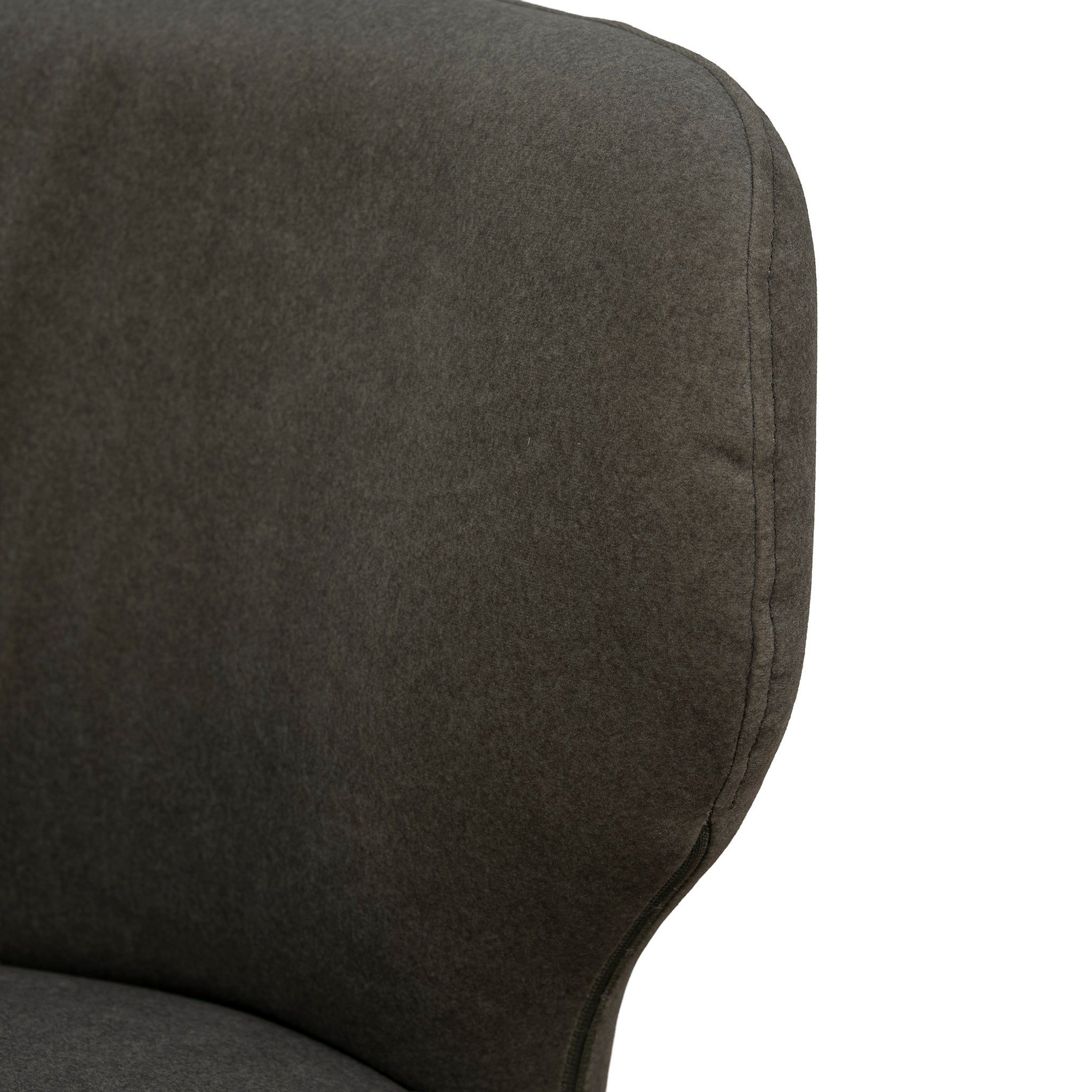 Fabric Verona Dining Chair - Dark Moss Green