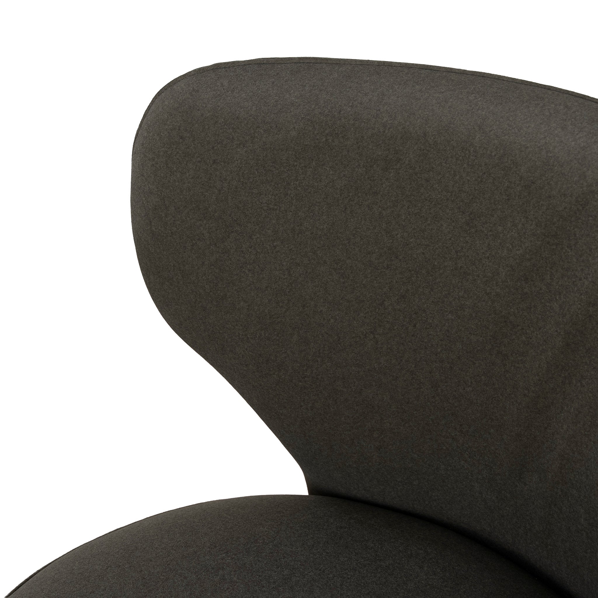 Fabric Verona Dining Chair - Dark Moss Green