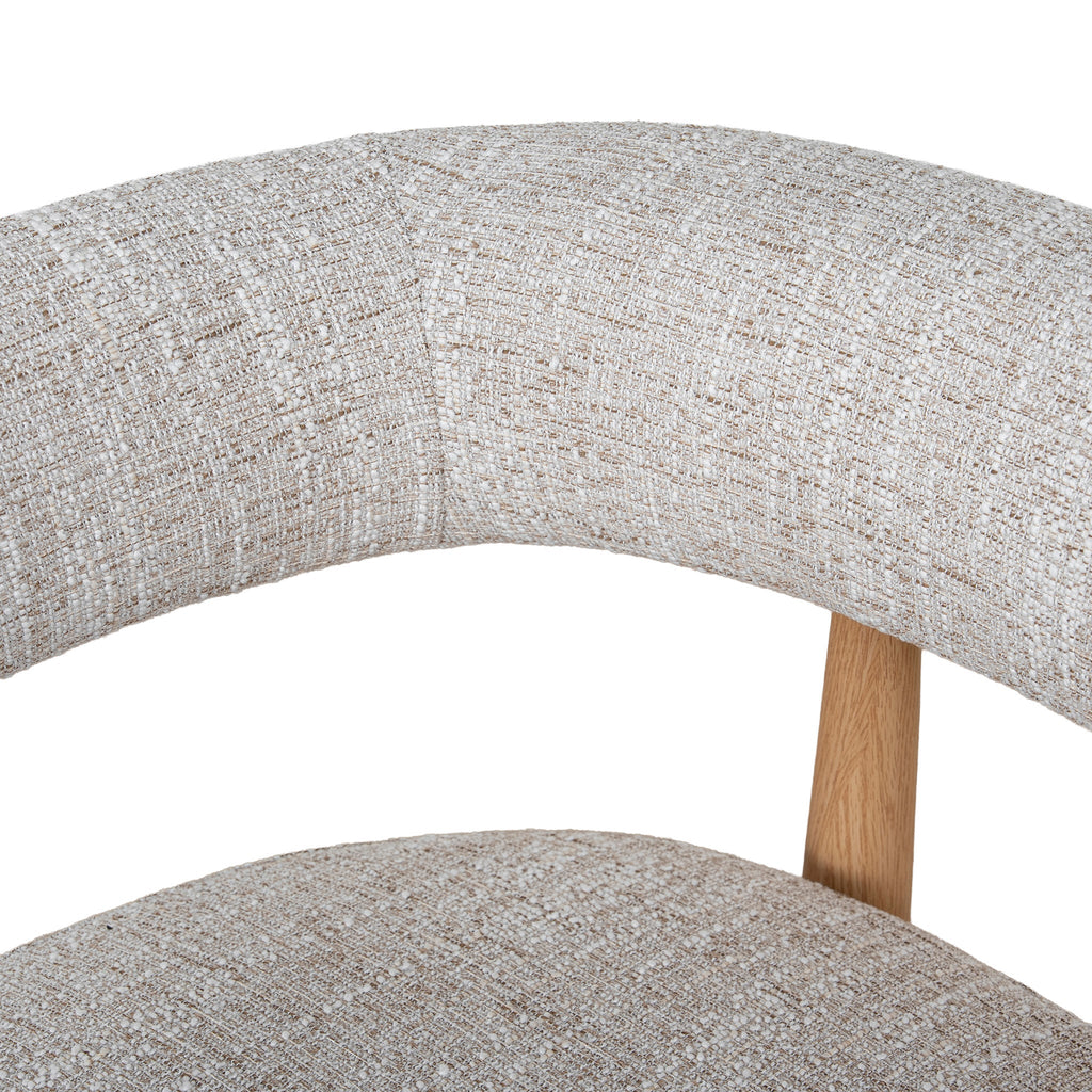 Natural Verona Dining Chair - Kalunfu Beige (Set of 2)