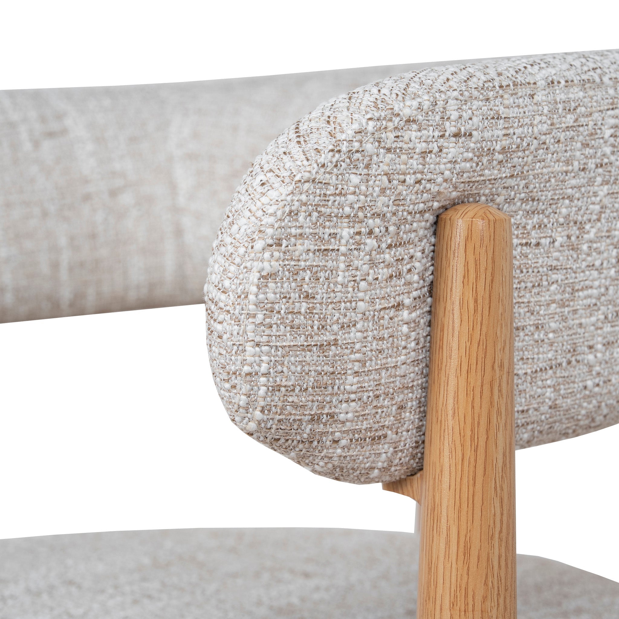 Natural Verona Dining Chair - Kalunfu Beige (Set of 2)