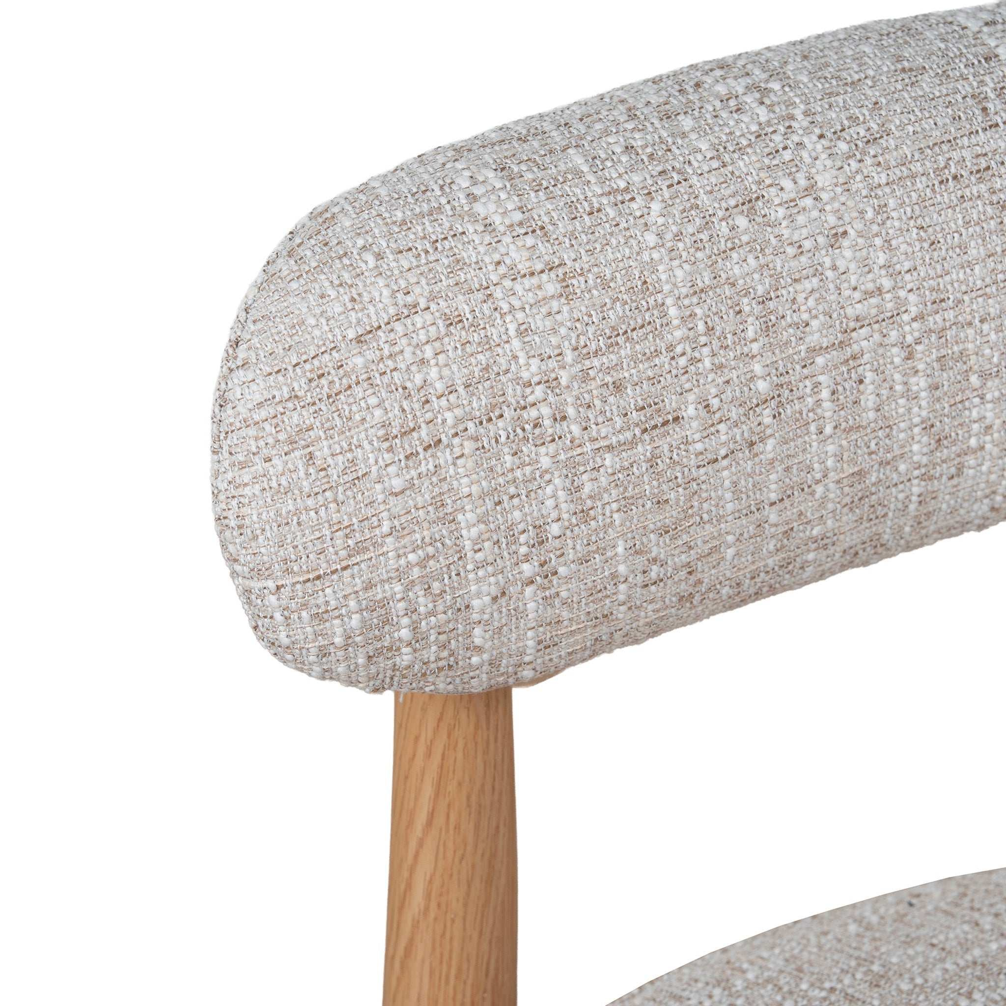 Natural Verona Dining Chair - Kalunfu Beige (Set of 2)