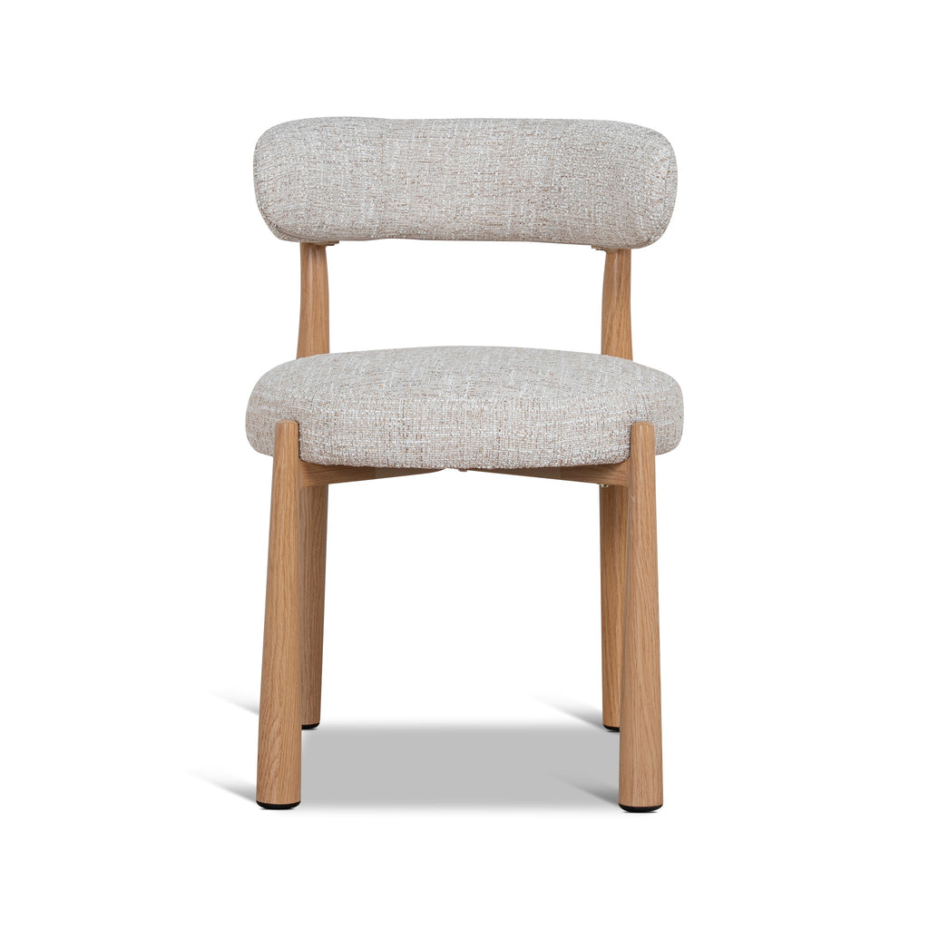 Natural Verona Dining Chair - Pale Beige (Set of 2)