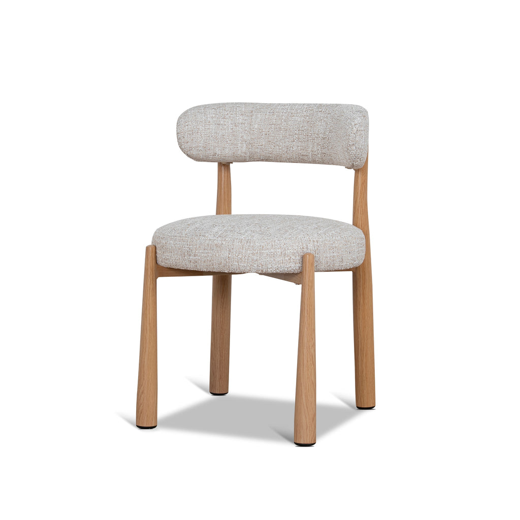 Natural Verona Dining Chair - Pale Beige (Set of 2)