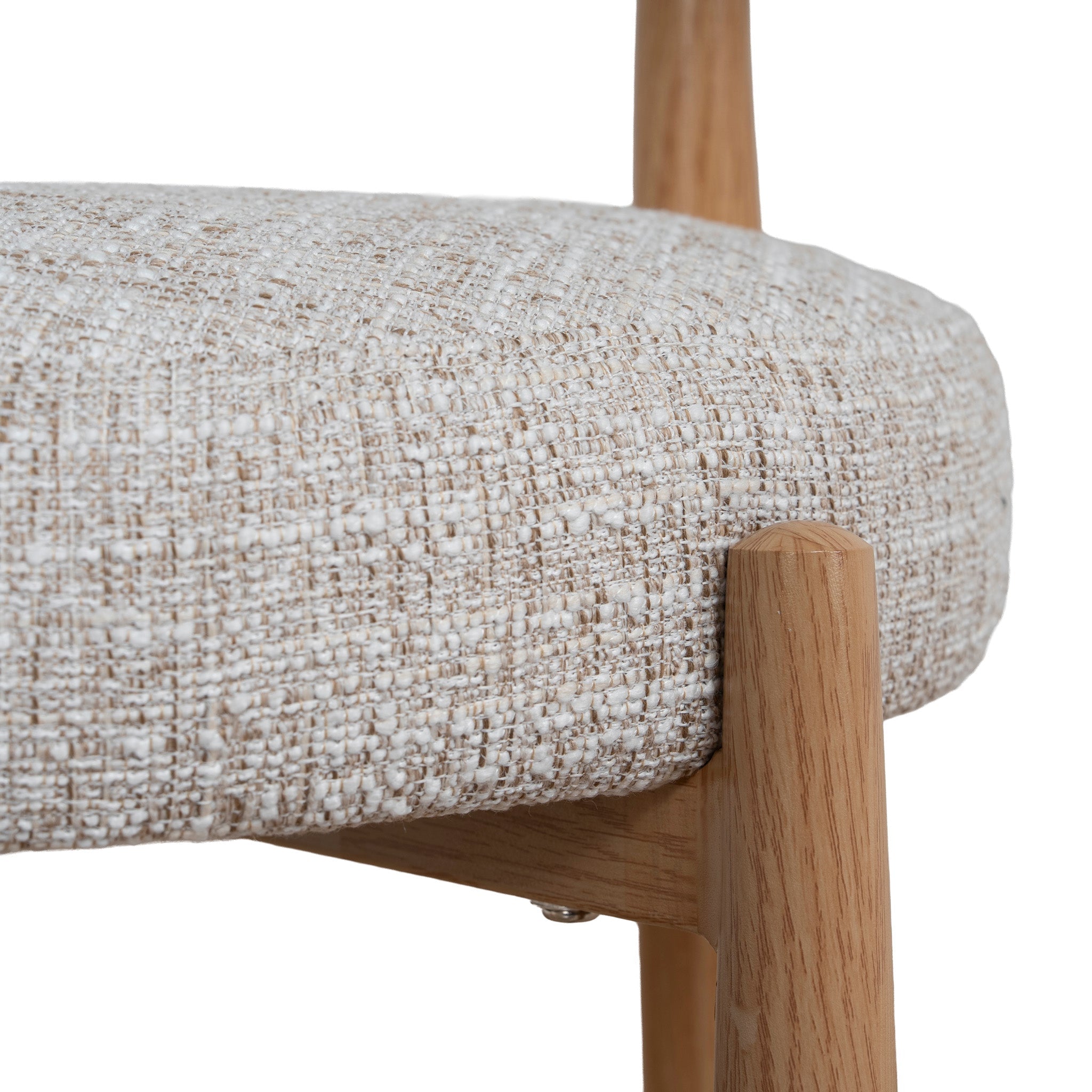 Natural Verona Dining Chair - Pale Beige (Set of 2)