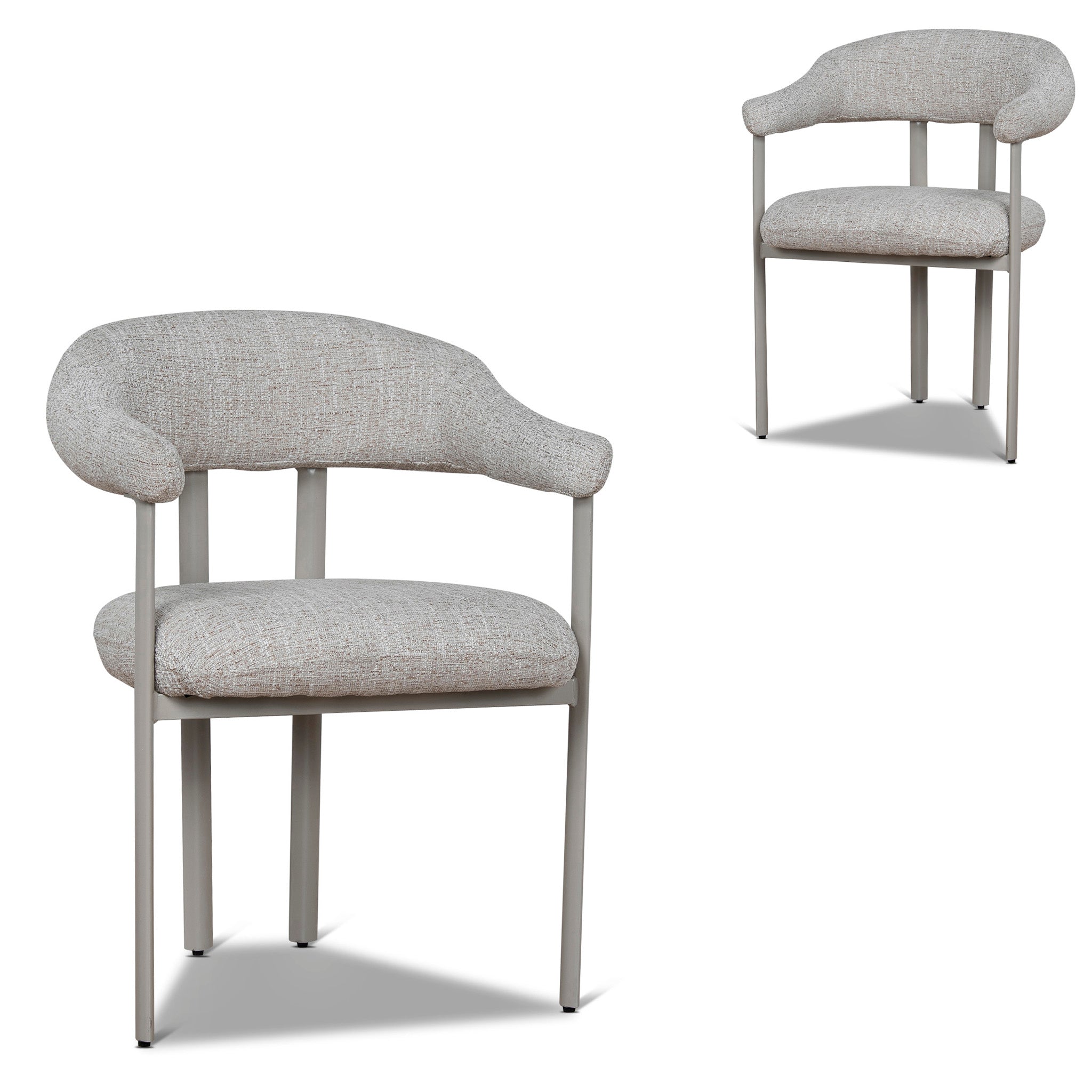 Cream Verona Dining Chair - Pale Beige (Set of 2)