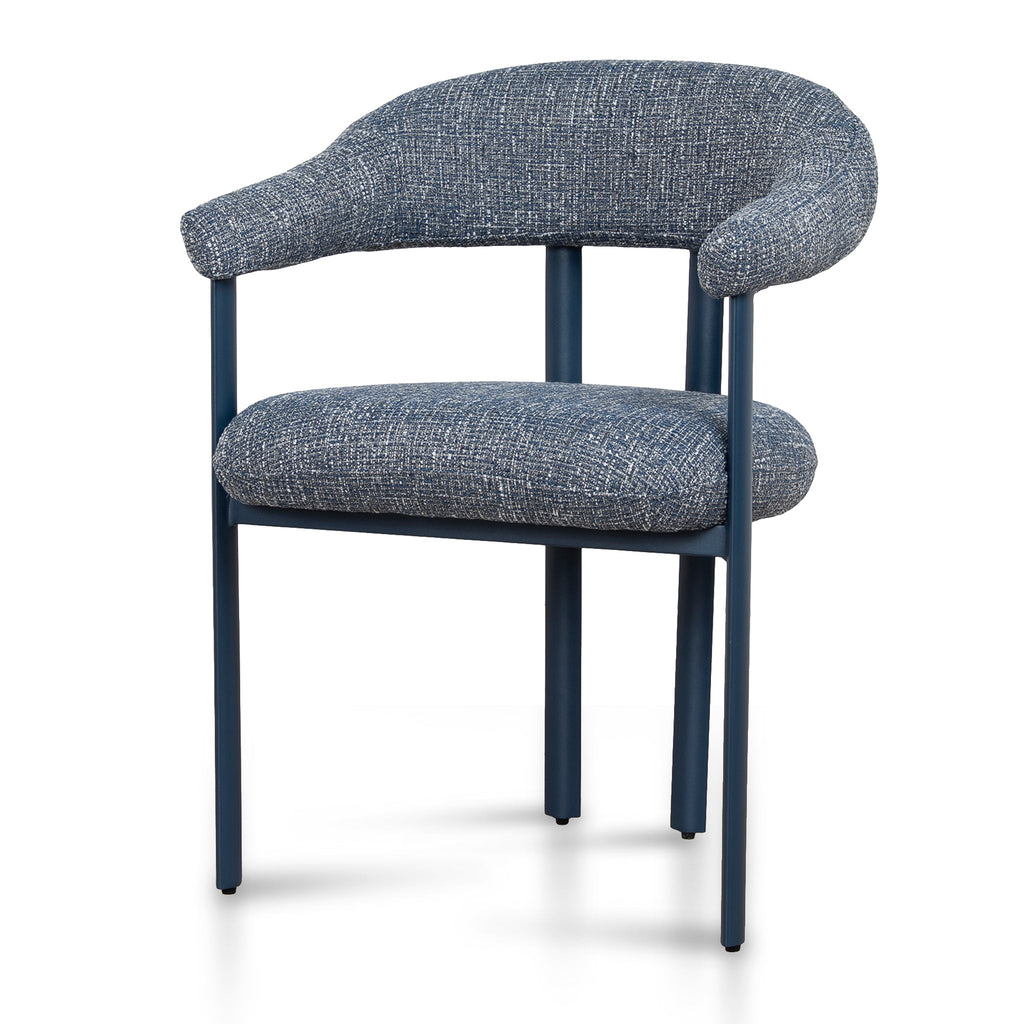 Blue Sand Verona Dining Chair - Prussian Blue (Set of 2)